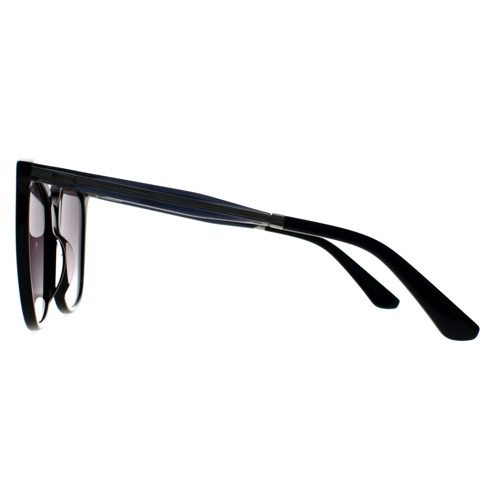 Black Calvin Klein Black Cat Eye Black Grey Gradient CK23500S, Image 3 of 3