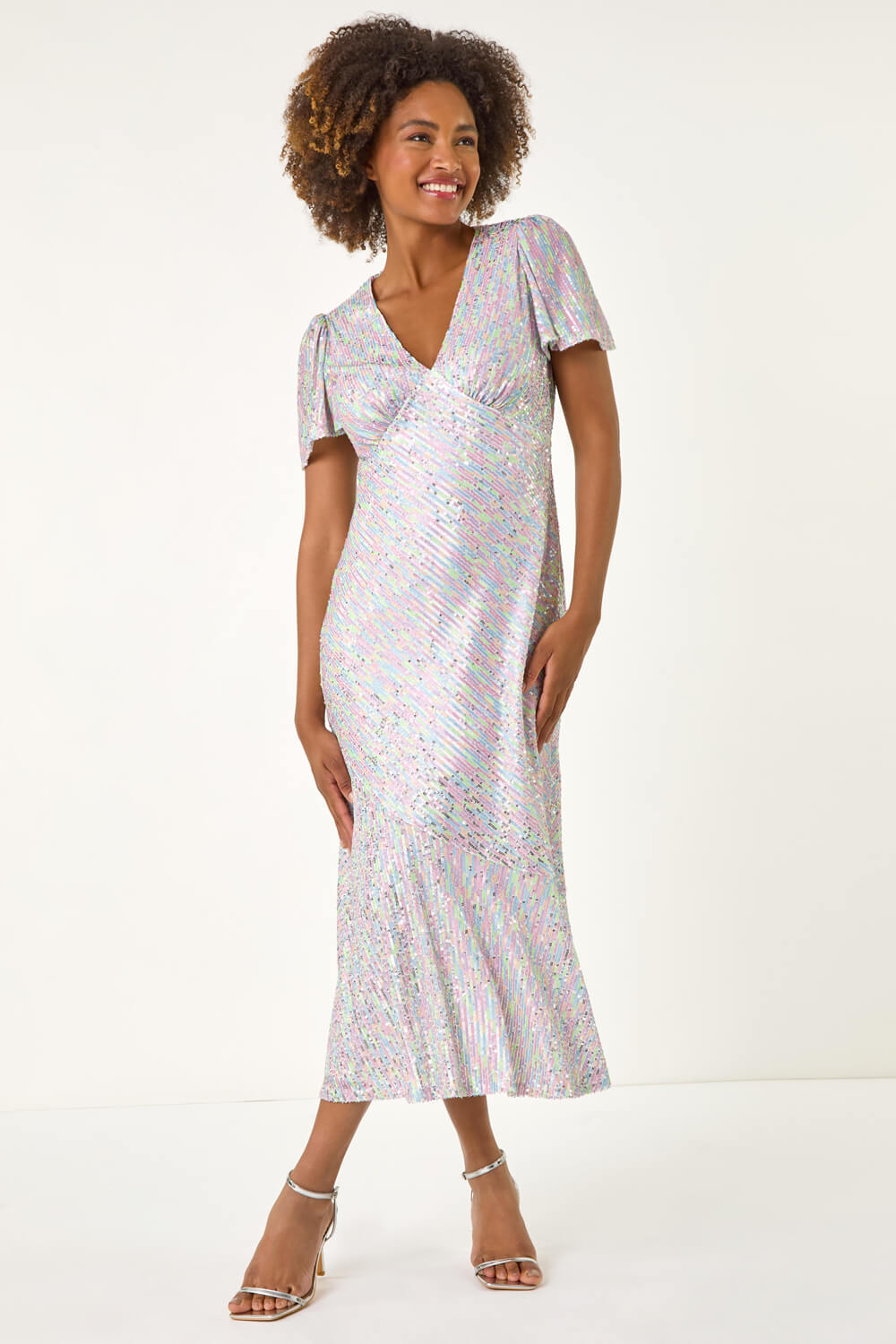 collar neck midi dress Navy Slub Jersey Polo Collared Midi Dress