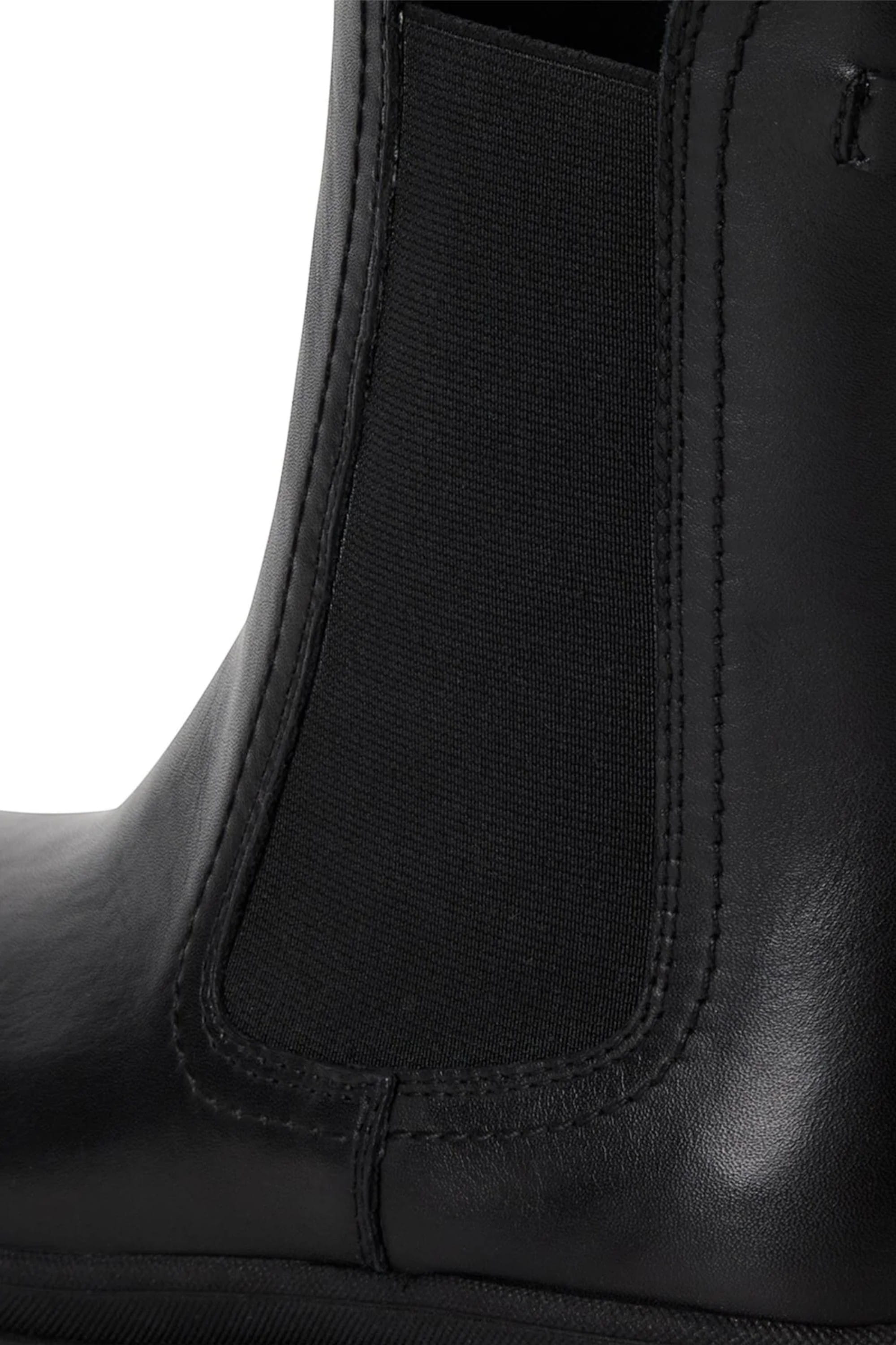 Black Tamaris Black Tamaris Womens Black High Chelsea Boots, Image 7 of 7