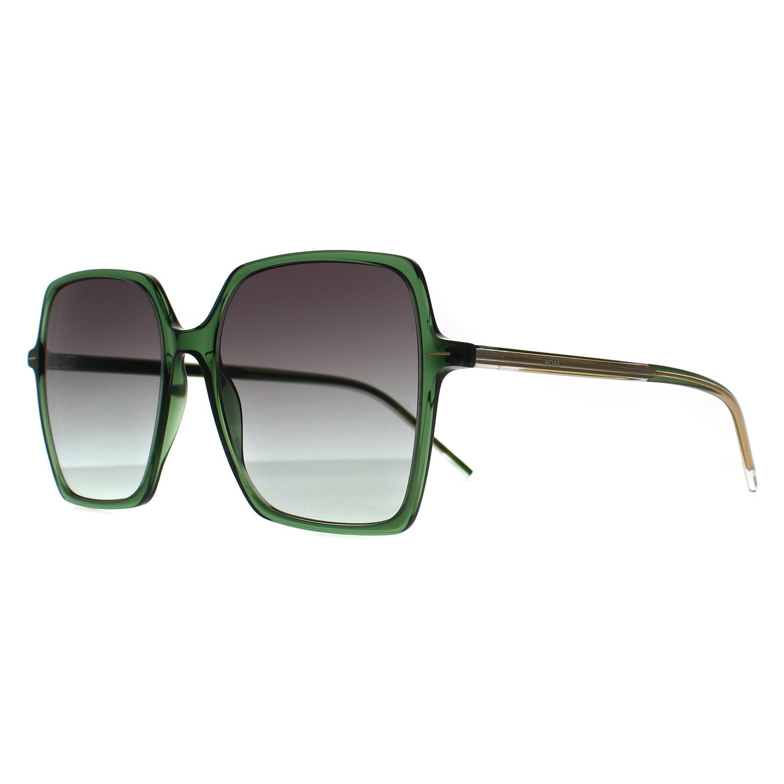 Green Hugo Boss Green Square Green Grey Gradient BOSS 1524/S, Image 2 of 3