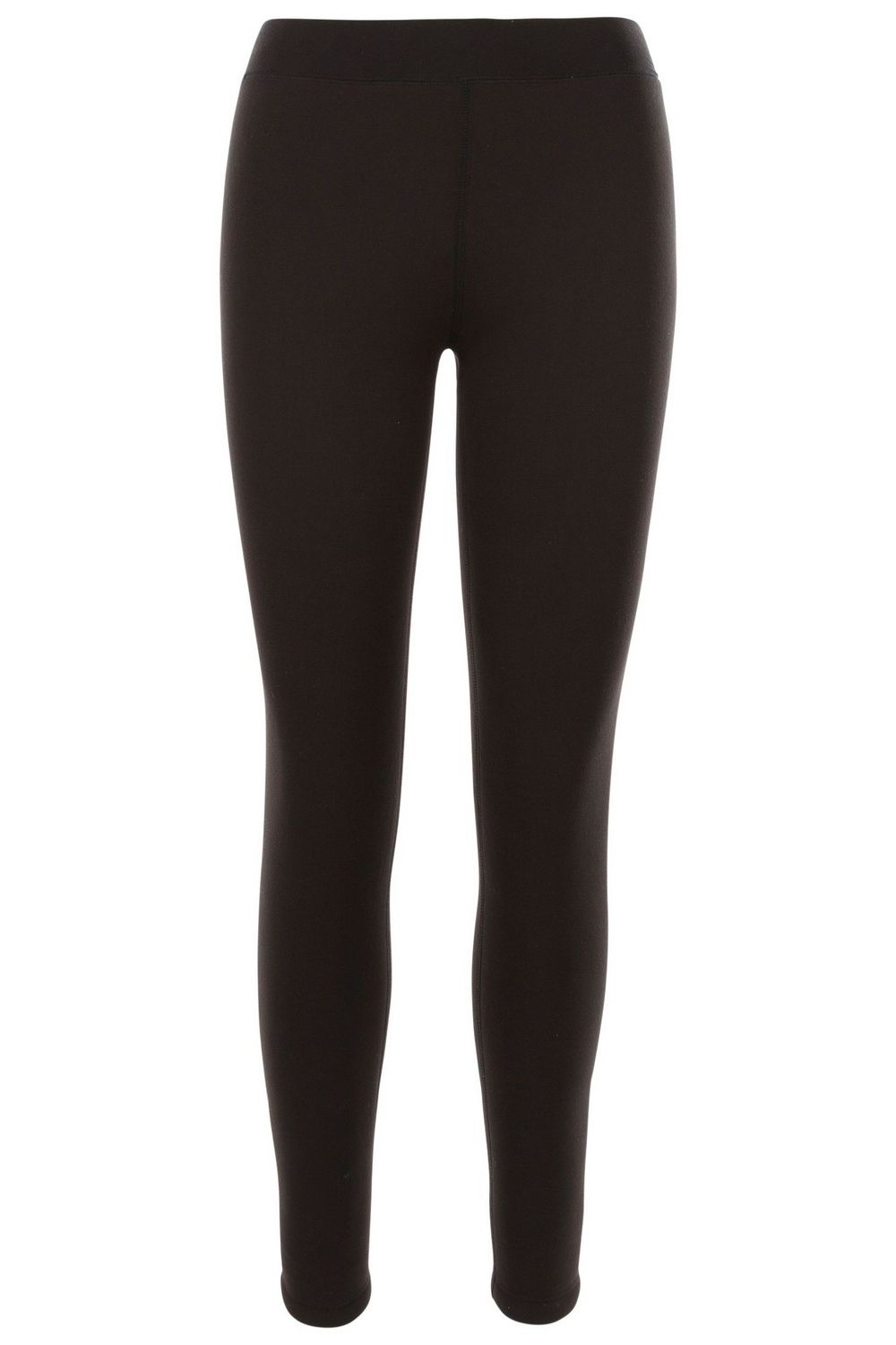 Black Fuzzy Sherpa Leggings, Image 1 of 4
