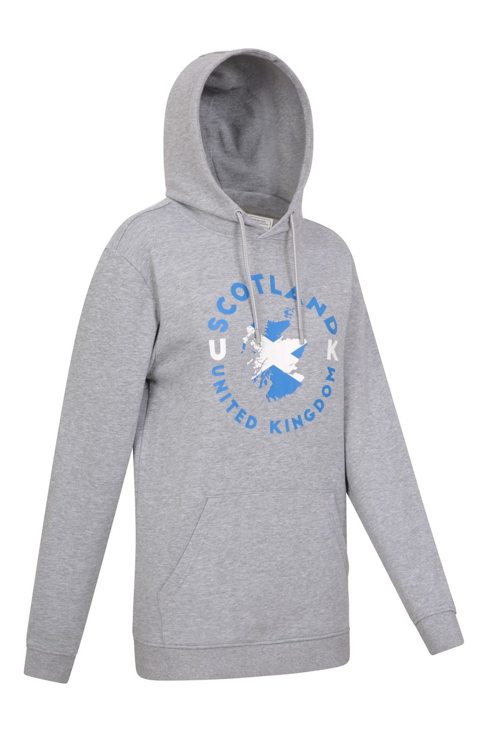 Light Grey Scottish Flag Overhead Hoodie, Image 4 of 4