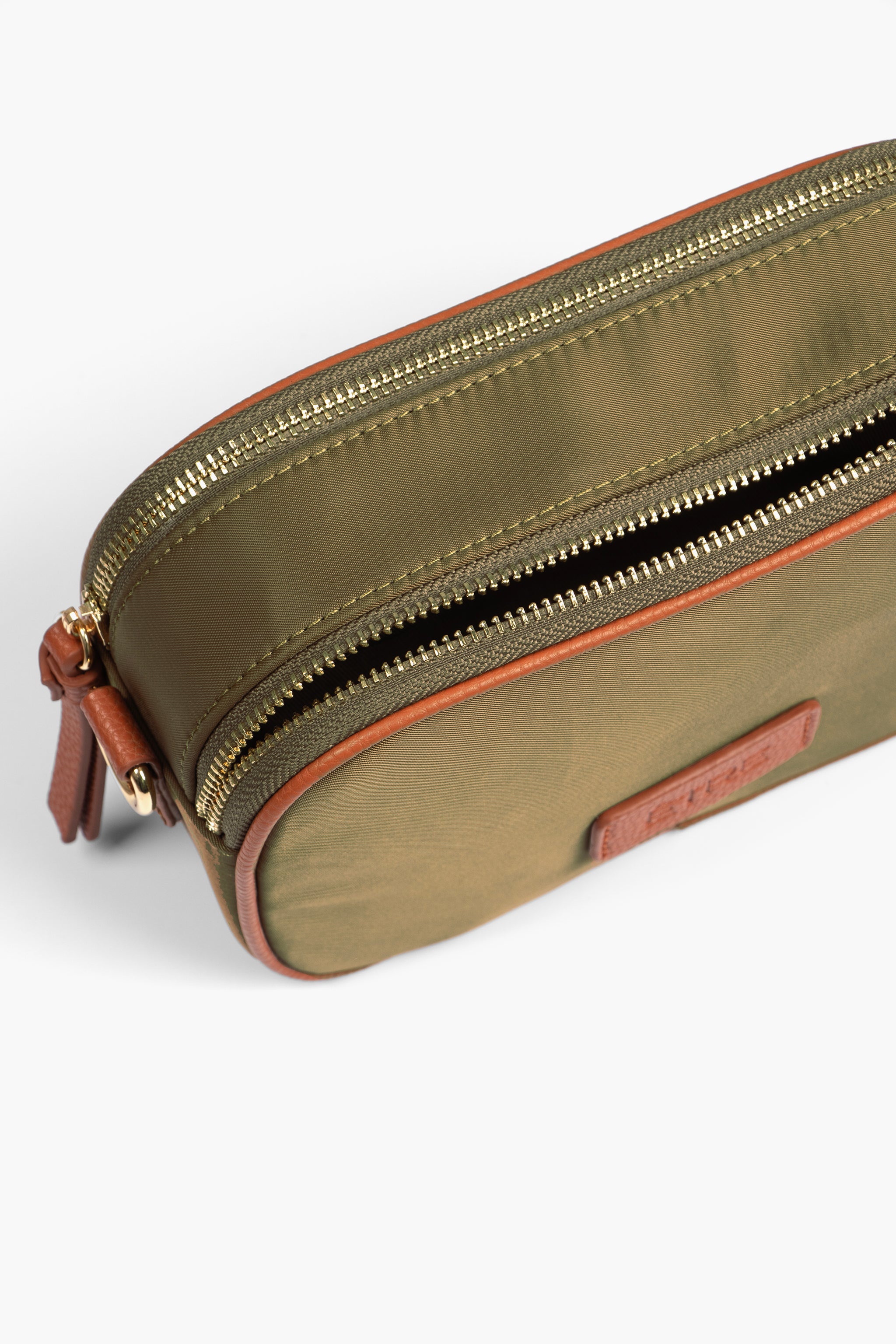 Khaki Etre Khaki Plain Crossbody Camera Bag, Image 2 of 2