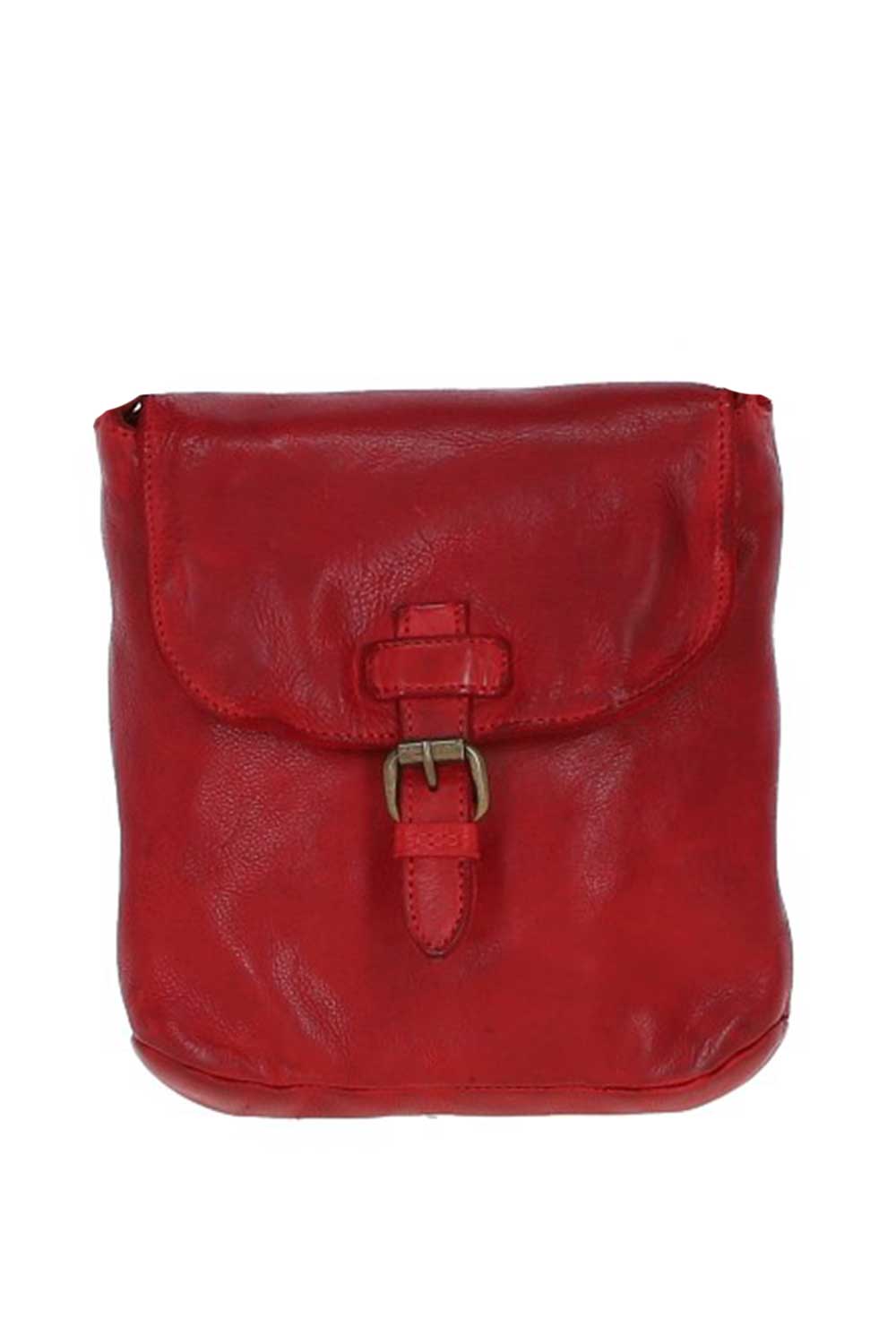 Red Real Leather Small Luxurious Flight Bag, Image 1 of 5