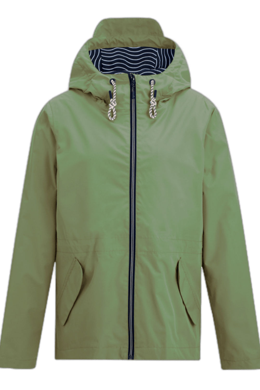 Green Bayletta Grid Distress Waterproof Jacket, Image 1 of 3