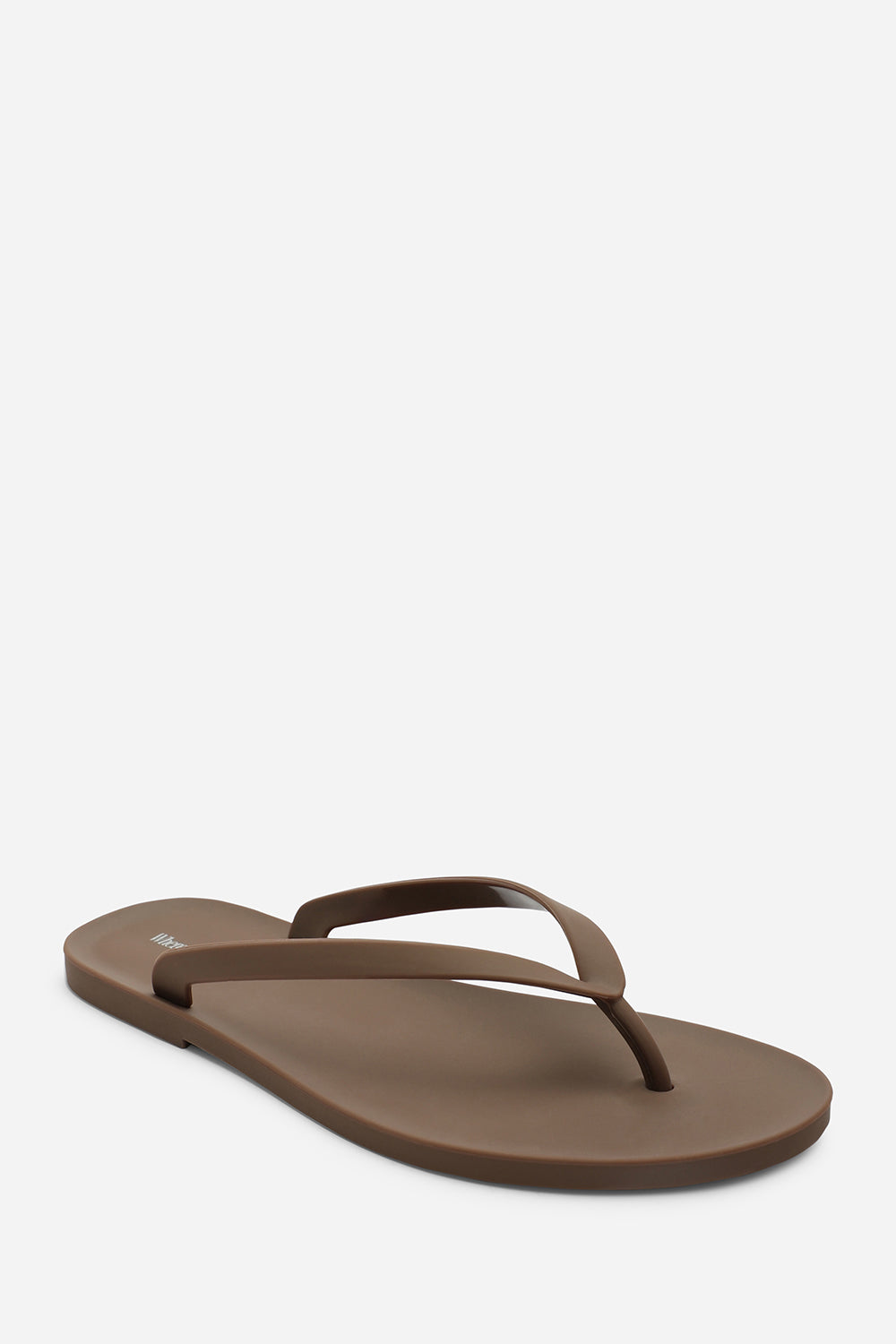 Chocolate Kailany Jelly Thong Flip Flop Sandals, Image 2 of 6