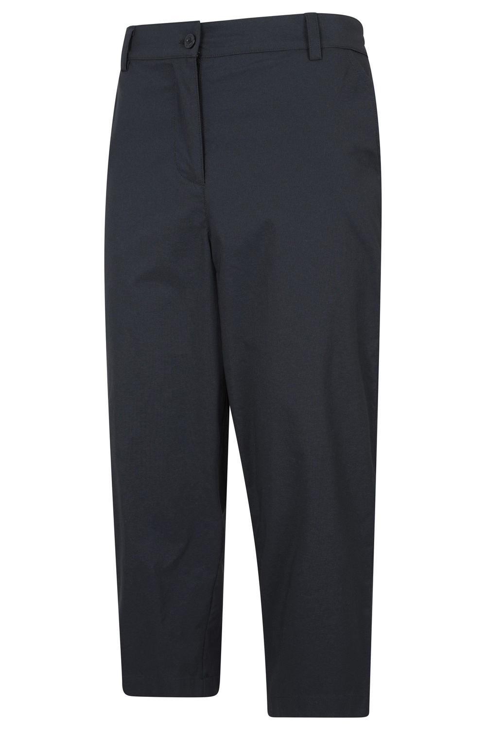 Black Delta Stretch Capri Trousers, Image 3 of 3