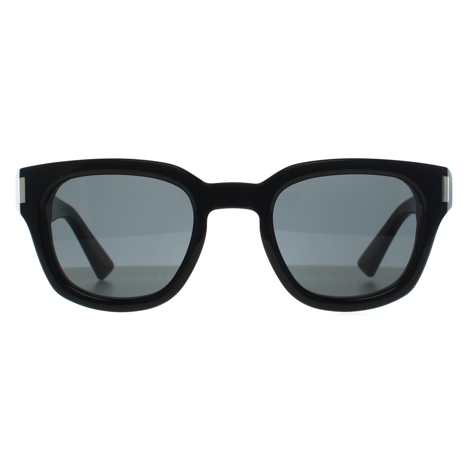 Black Saint Laurent Black Square Black Grey SL 838, Image 1 of 3