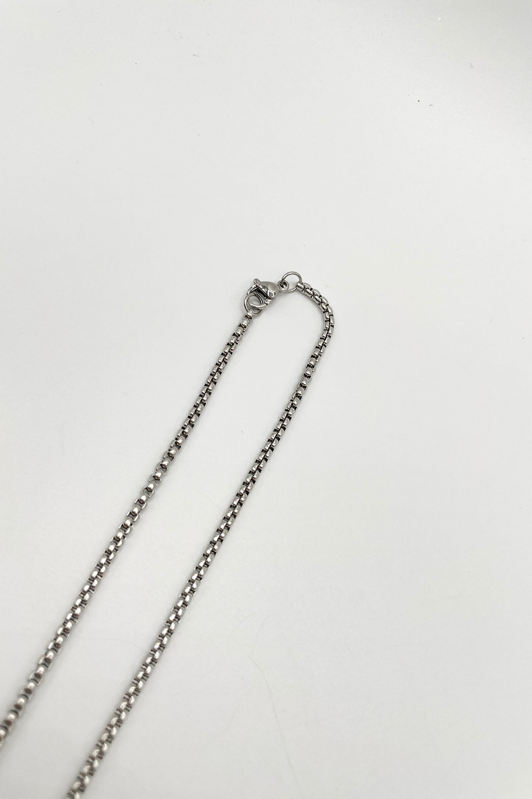 Silver Cross Pendant Necklace in Silver, Image 4 of 4