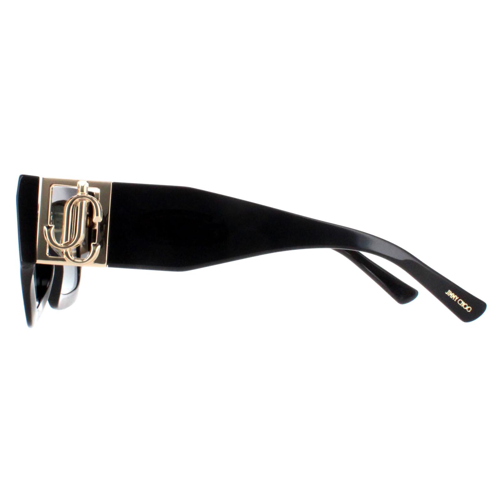Black Jimmy Choo Black Square Black Grey Gradient NENA/S, Image 3 of 4