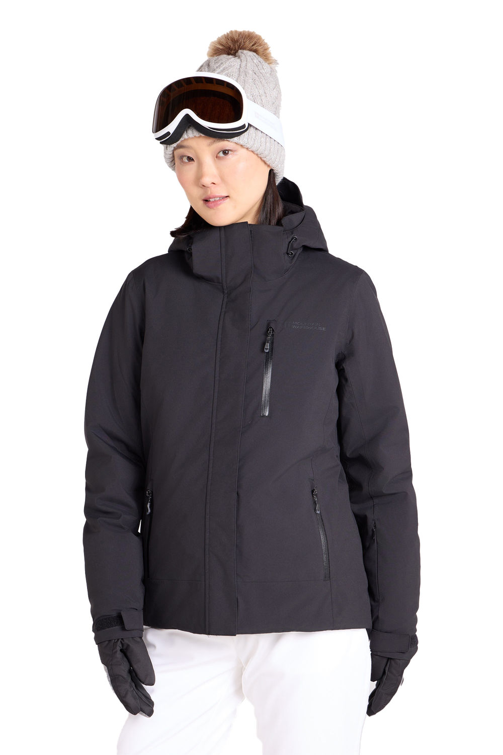Black Aspen Waterproof Ski Jacket, Image 4 of 4