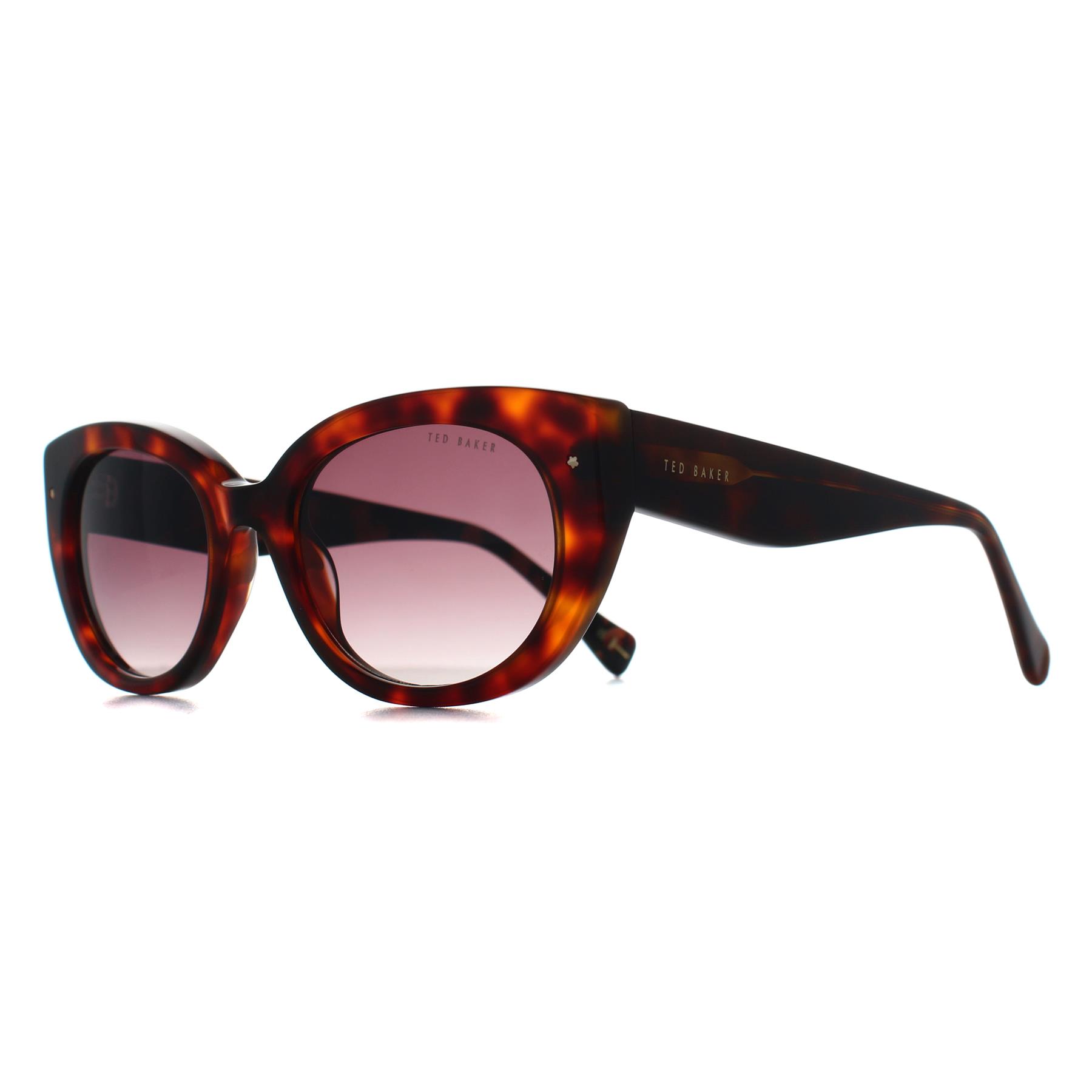Brown Ted Baker Brown Oval Tortoise Brown Gradient TB1737, Image 2 of 3