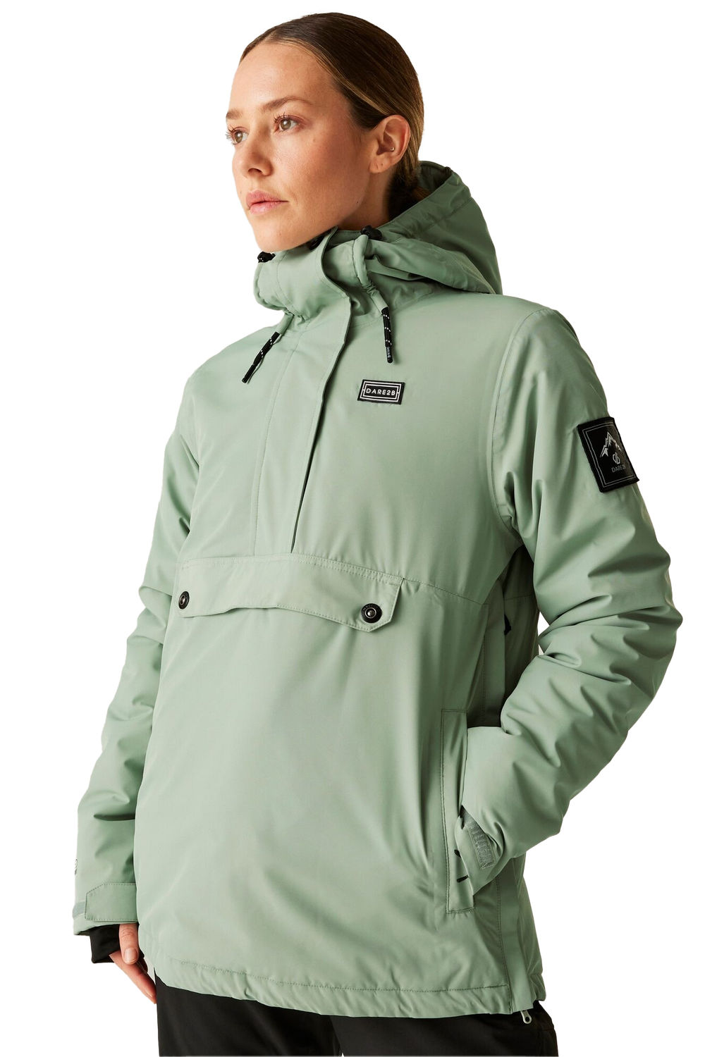 Pale Green Snowburst II Overhead Ski Jacket, Image 5 of 5