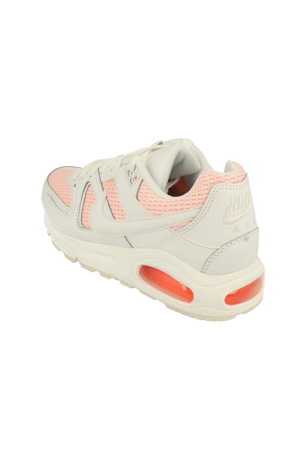 White Nike Womens Air Max Command Running Trainers, Image 3 of 6