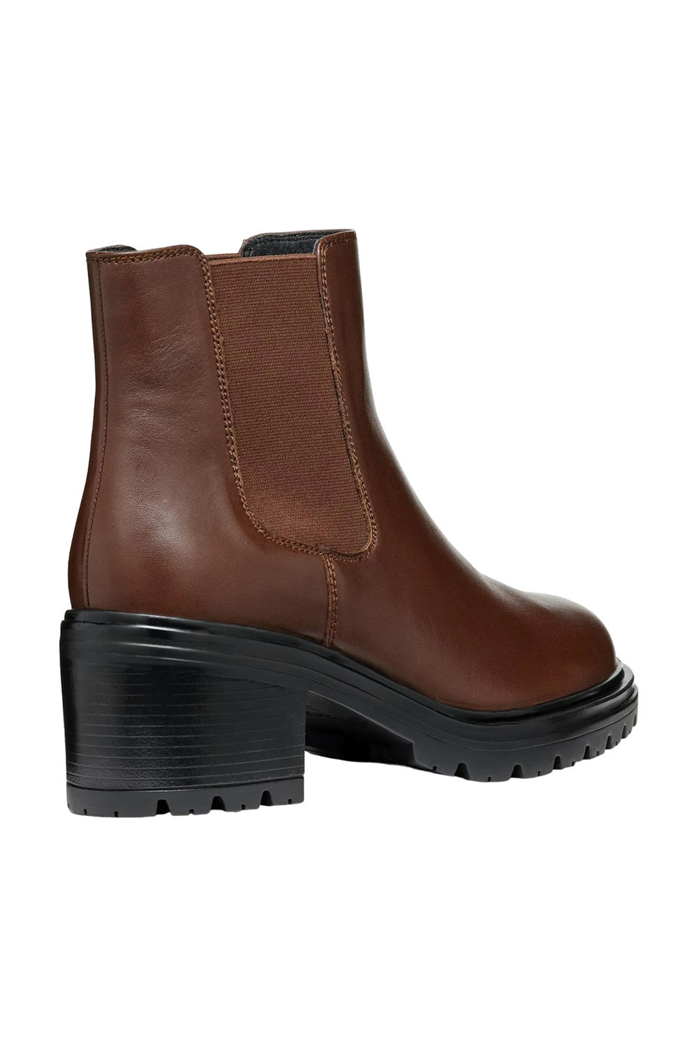 Dark Brown Damiana Leather Ankle Boots, Image 2 of 5