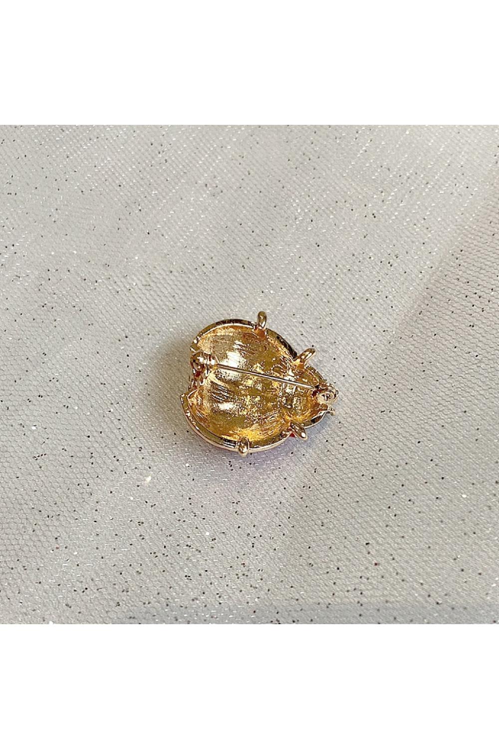 Red Ladybird Brooch, Image 3 of 4