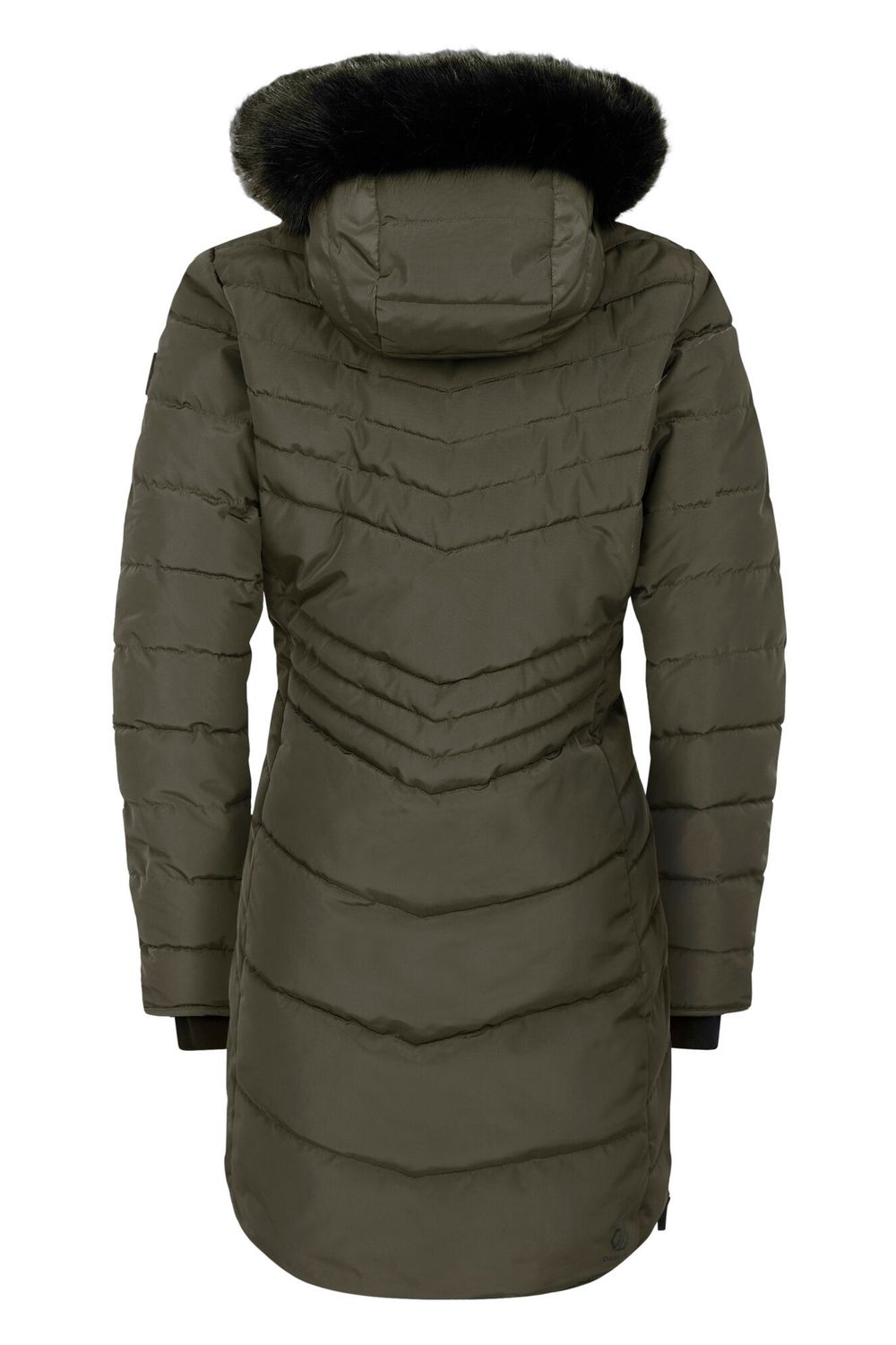 Khaki Striking IIII Mid Length Padded Jacket, Image 2 of 4