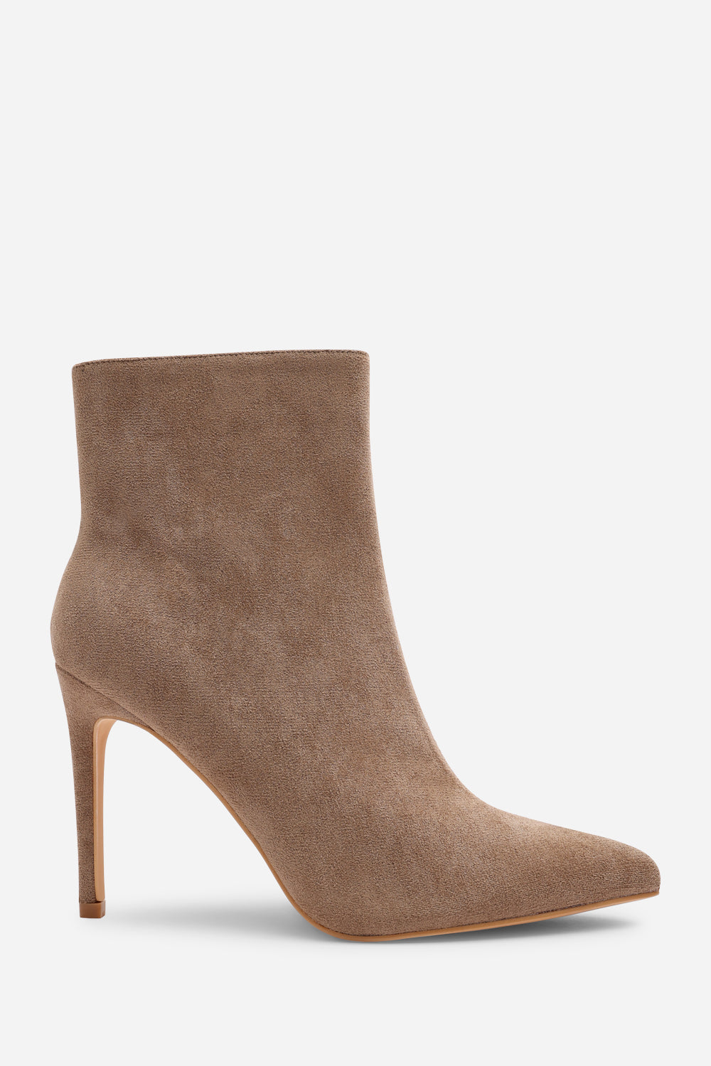 Camel 'Kira' Pointed Toe Stiletto Ankle Boots, Image 1 of 4