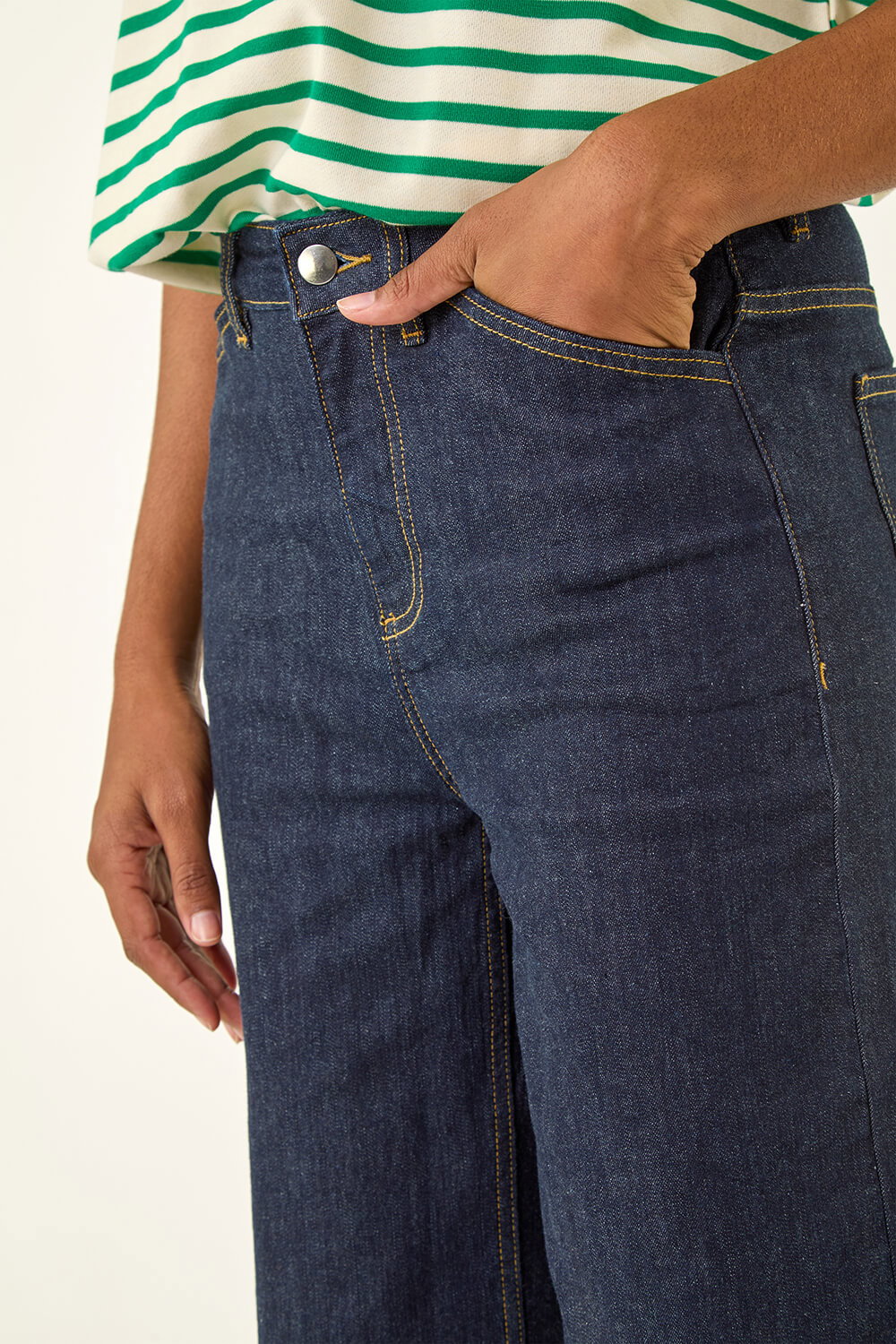 Pantalon Cropped Stretch Escada Taille 36 - 100% Coton, Multicolore, Style Capri, Neuf Avec étiquettes