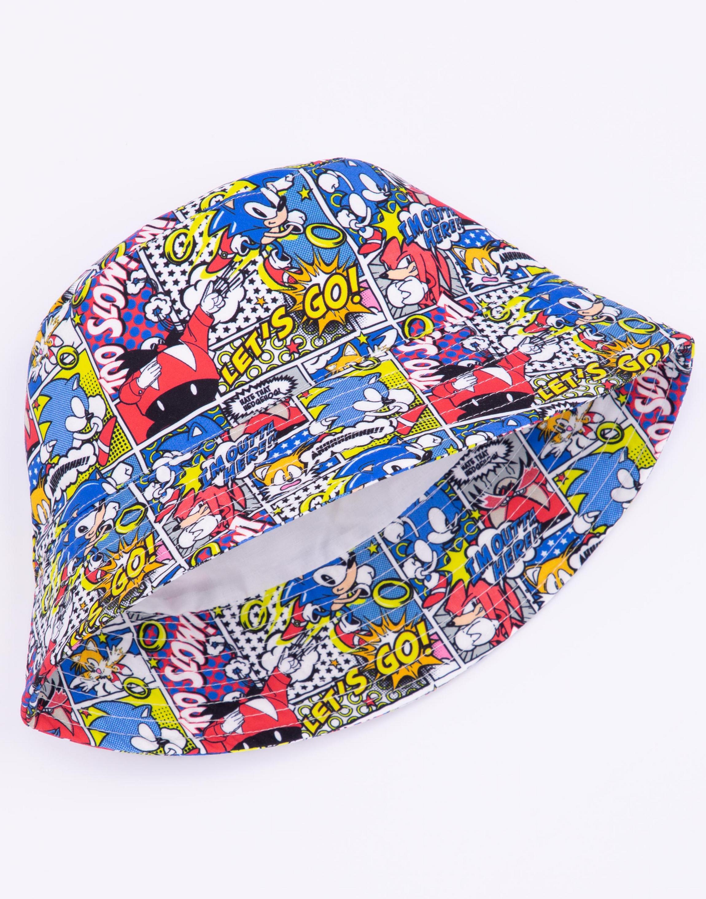 Multi Adults Sonic Bucket Hat - One Size, Image 3 of 6