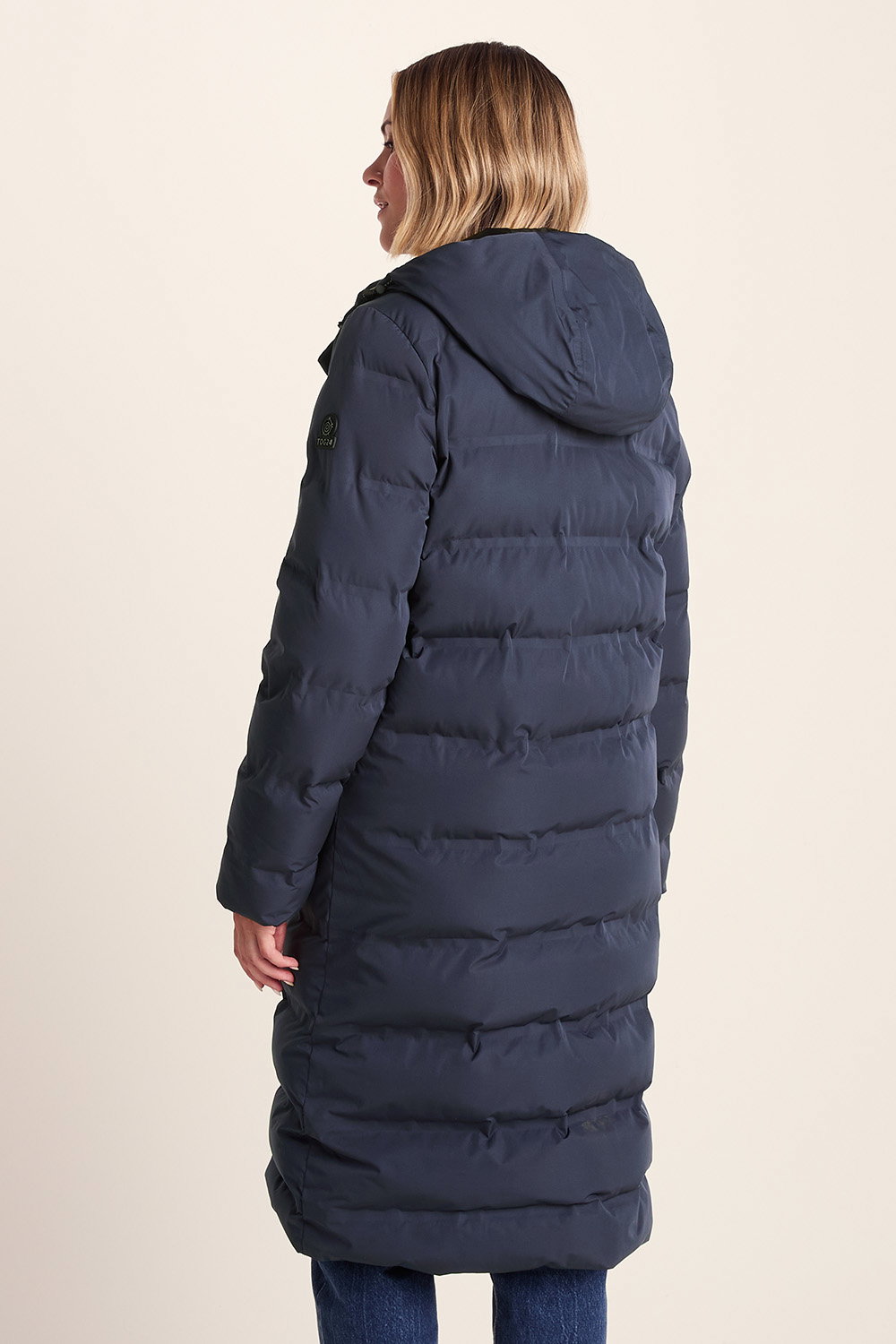 Indigo Glaston Shower Resistant Insulated Parka, Image 3 of 6
