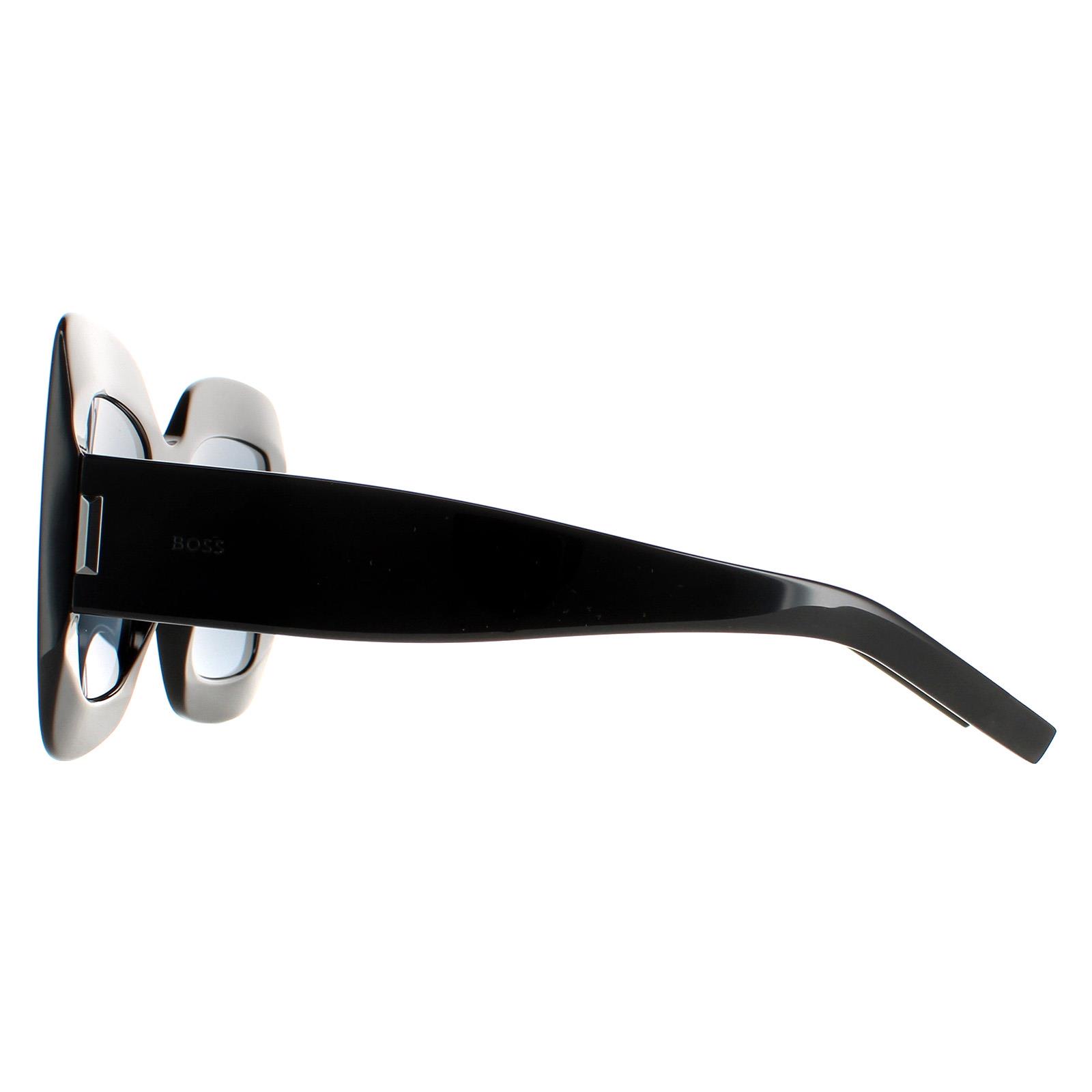 Black Hugo Boss Black Square Black Grey BOSS 1385/S, Image 3 of 6