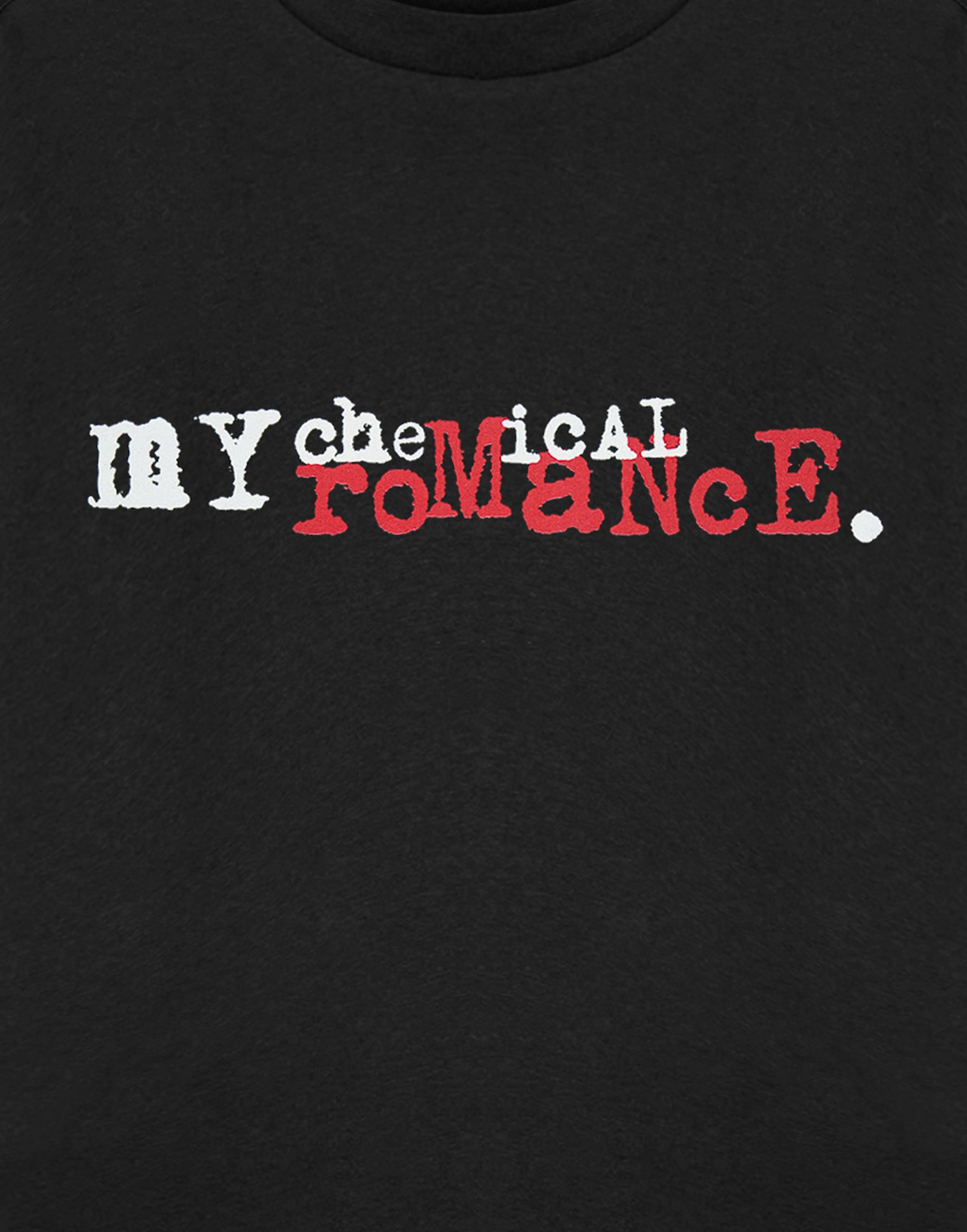 Black My Chemical Romance Logo T-Shirt, Image 6 of 6