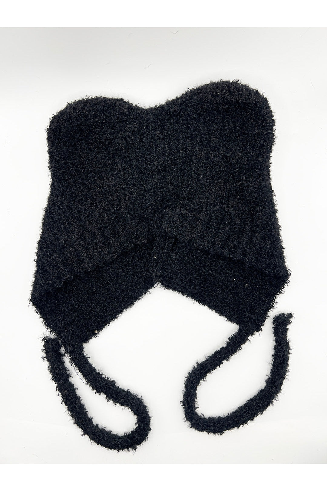 Black Beanie With Animal Ears, Image 3 of 4