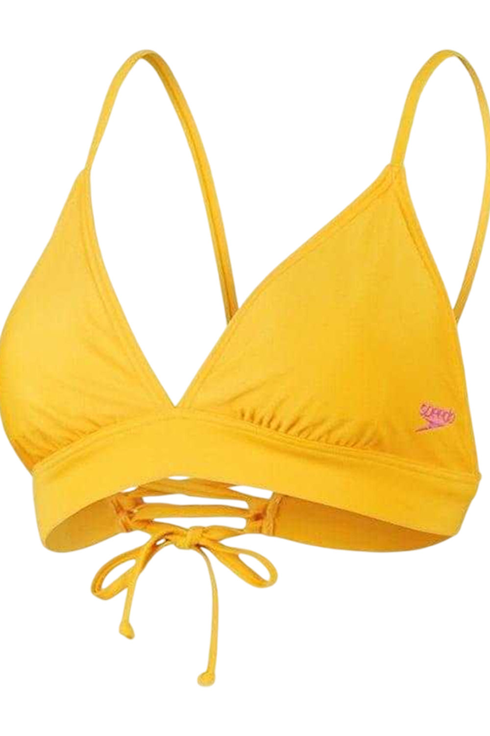 Yellow Triangle TwoPiece Swimsuit, Image 2 of 3