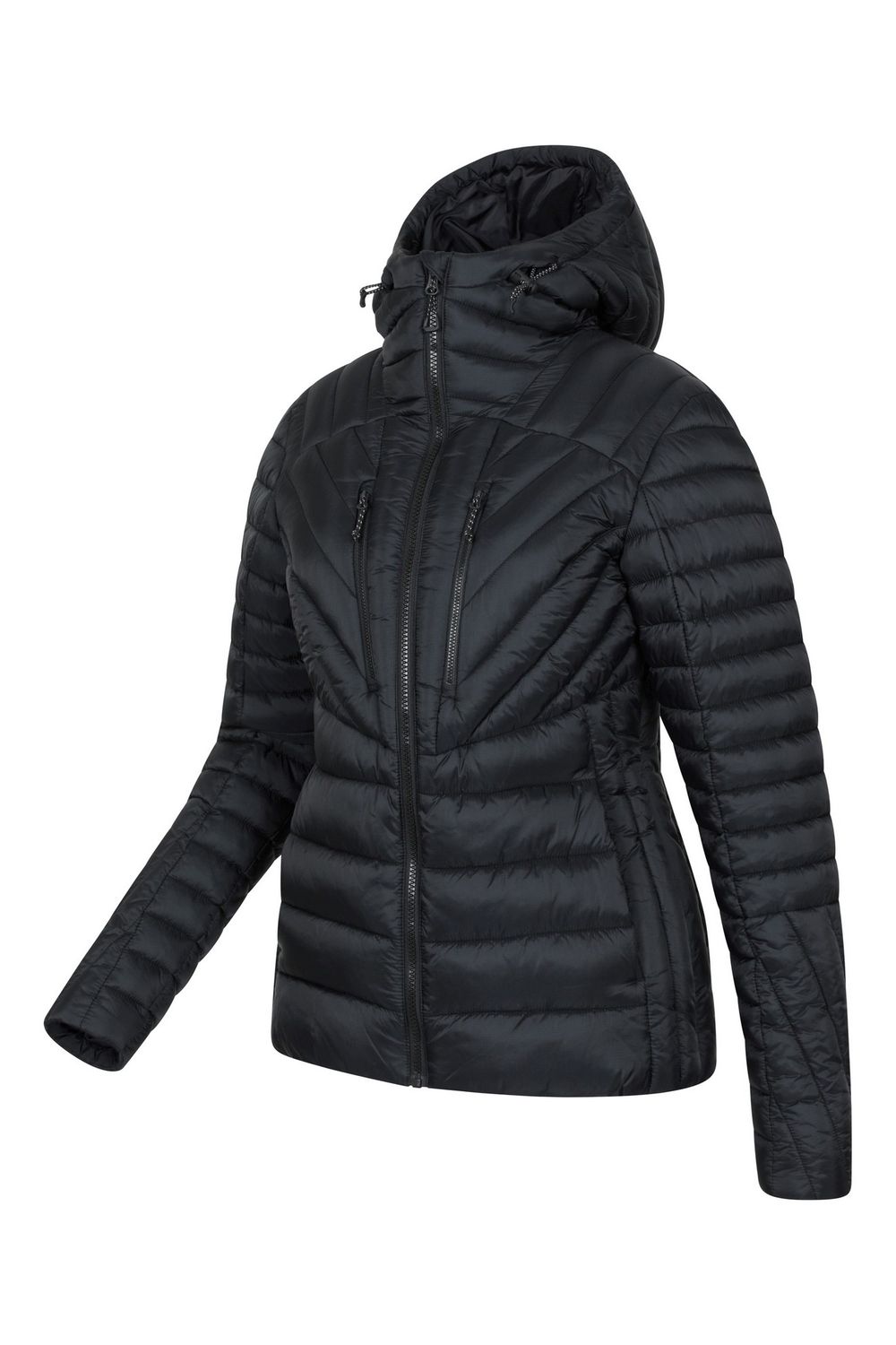 Black Mountain Warehouse Black Sky Padded Jacket, Image 4 of 5