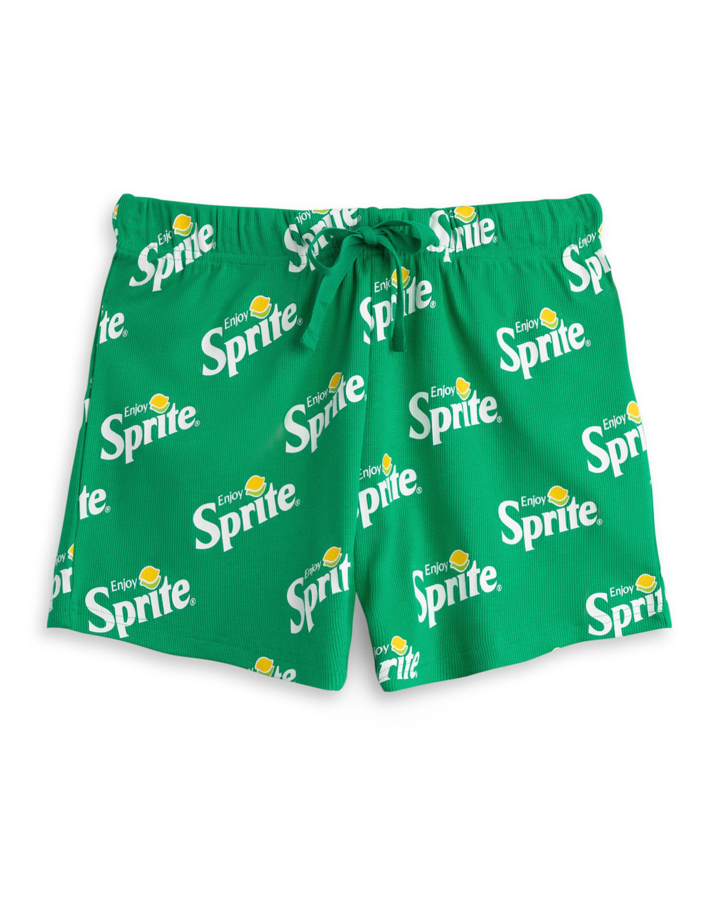 Green Coca Cola Enjoy Vest and Shorts Pyjama Set, Image 4 of 6