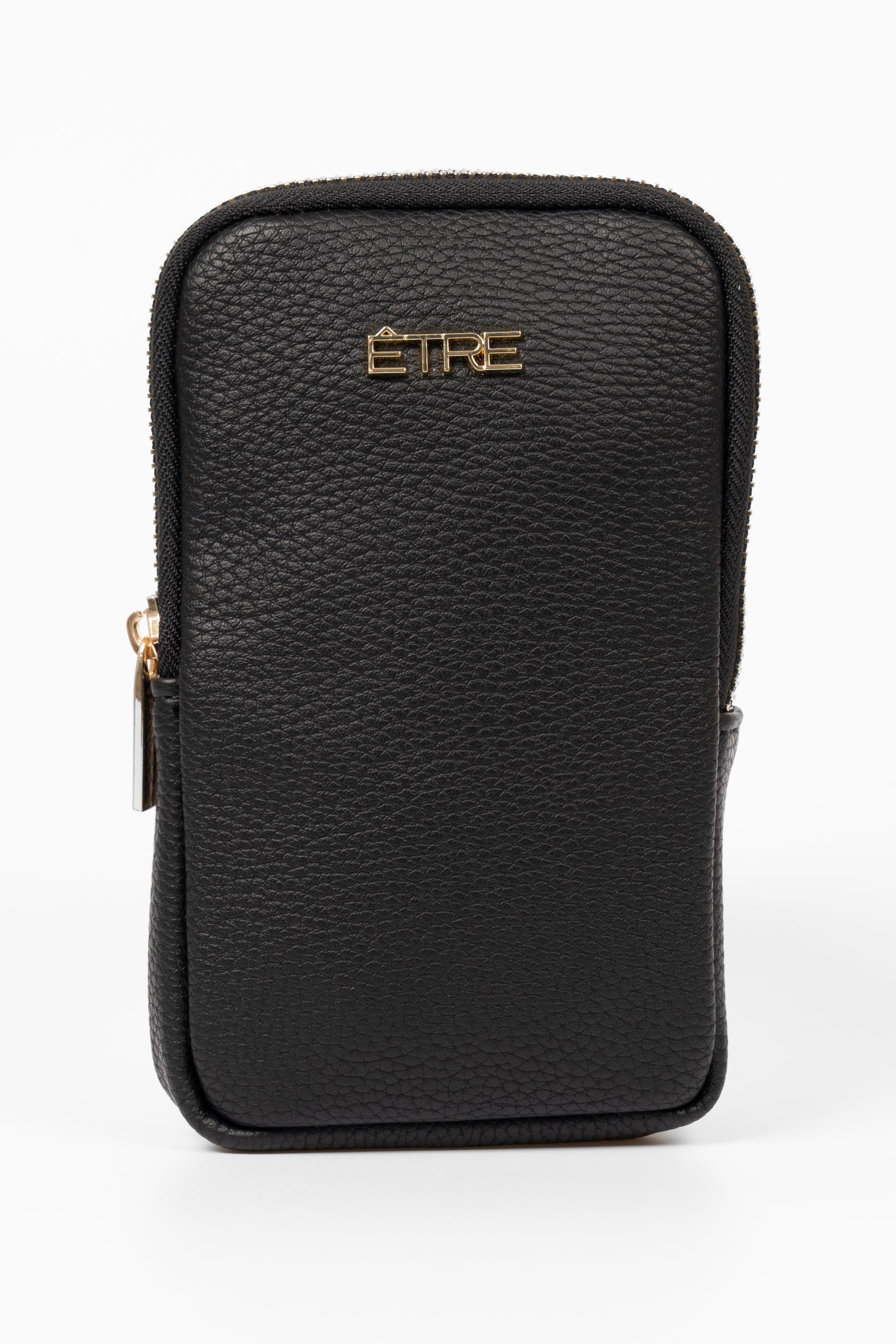 Black Etre Black Faux Leather Glasses Case, Image 1 of 3