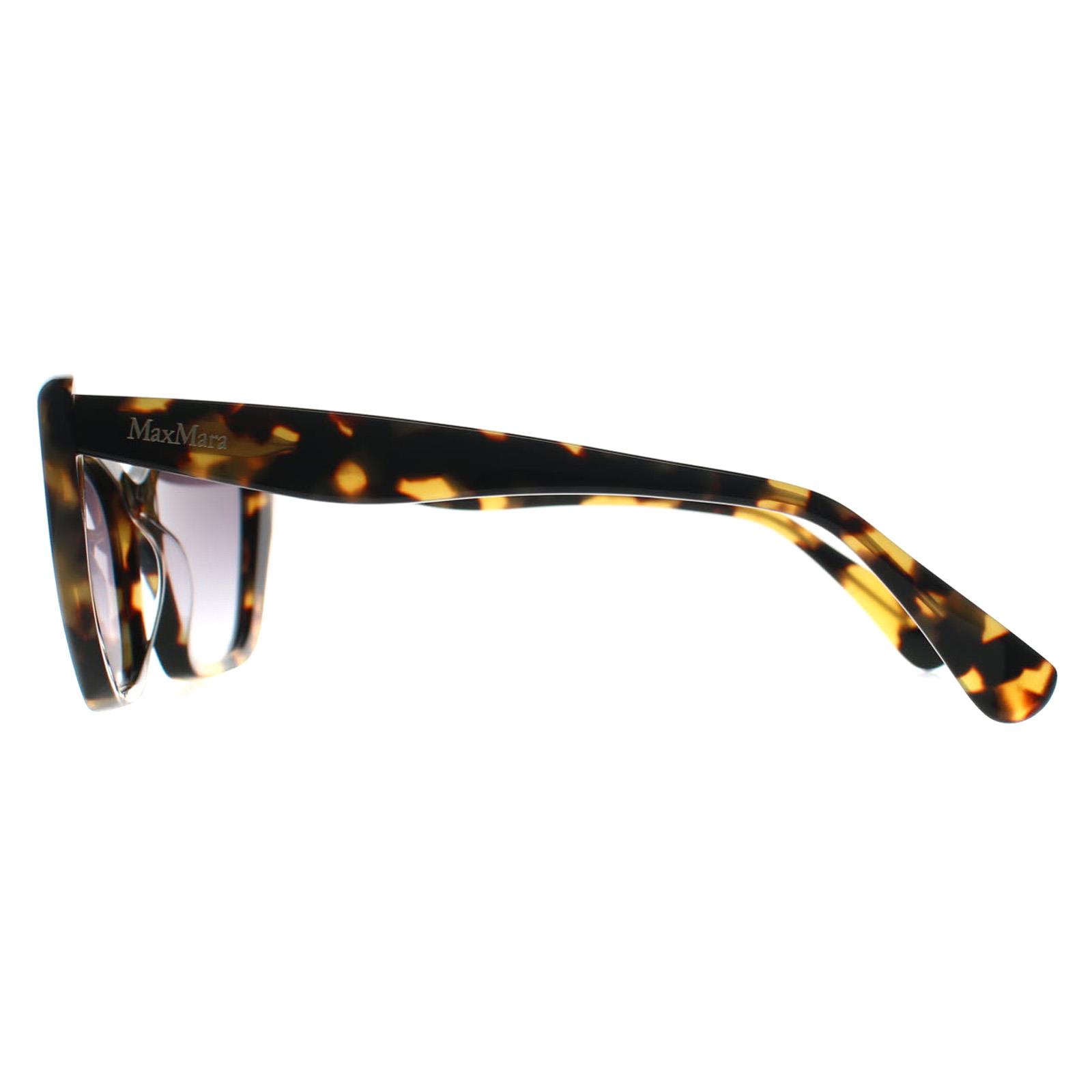 Brown Cat Eye Coloured Havana Smoke Grey Gradient MM0063 Logo14, Image 3 of 3