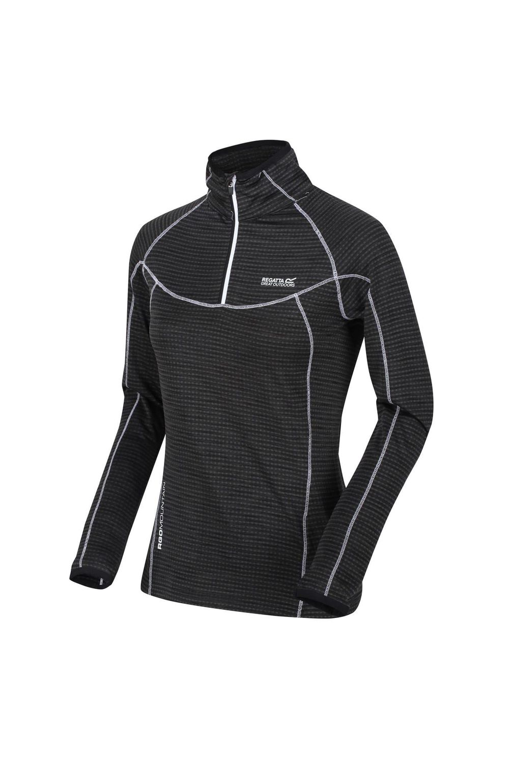 Black Yonder Raglan Long Sleeved Sweatshirt, Image 3 of 3