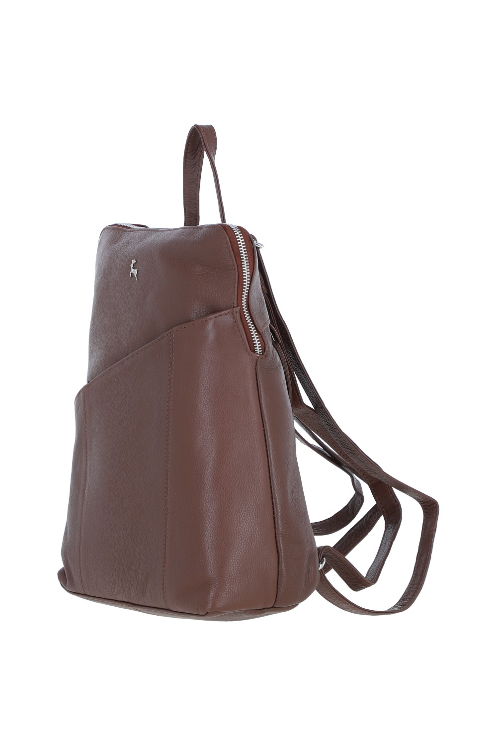 Brown Ashwood Leather Brown 'Westminster' Real Leather Backpack, Image 2 of 4