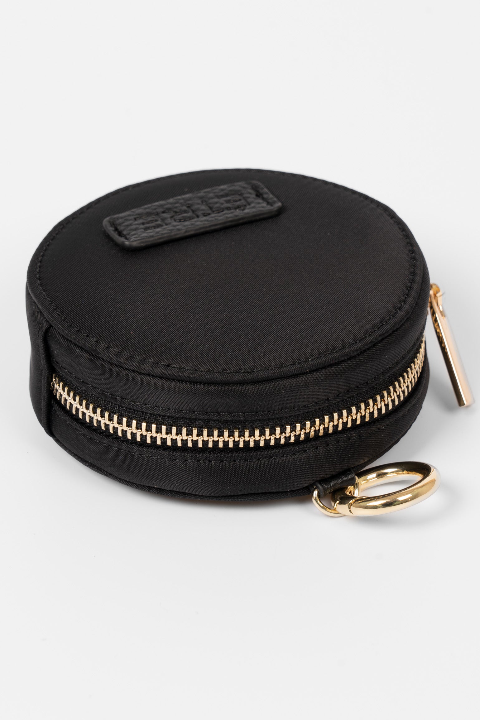 Black Plain Round Coin Purse, Image 3 of 3