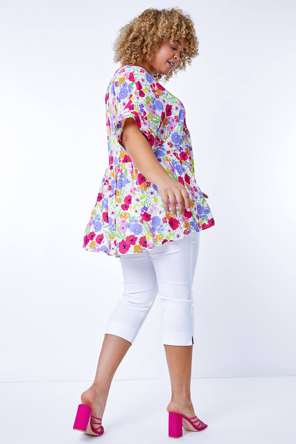Floral Smock Top