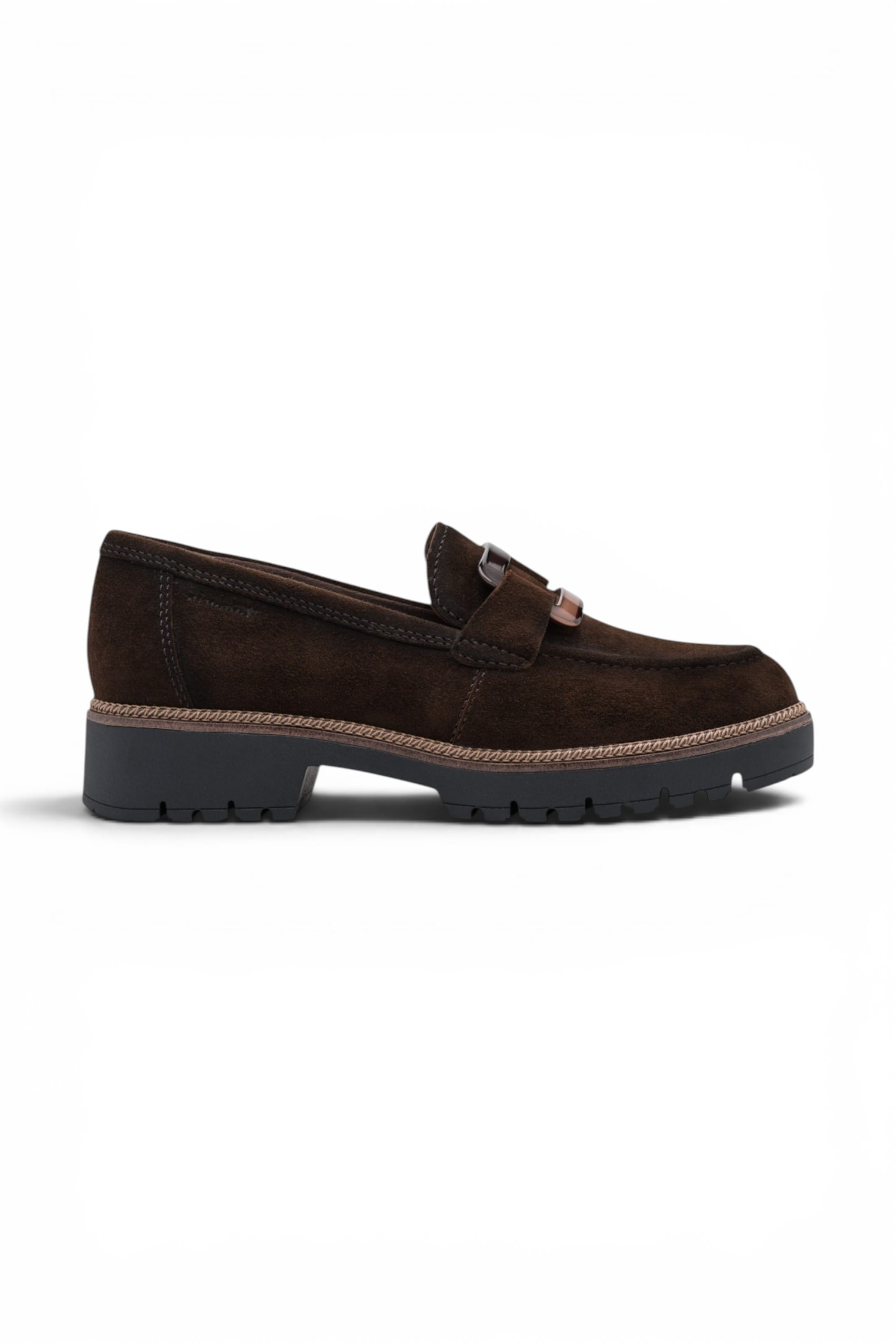 Brown Suede Leather Loafer Casual Shoes, Image 1 of 8
