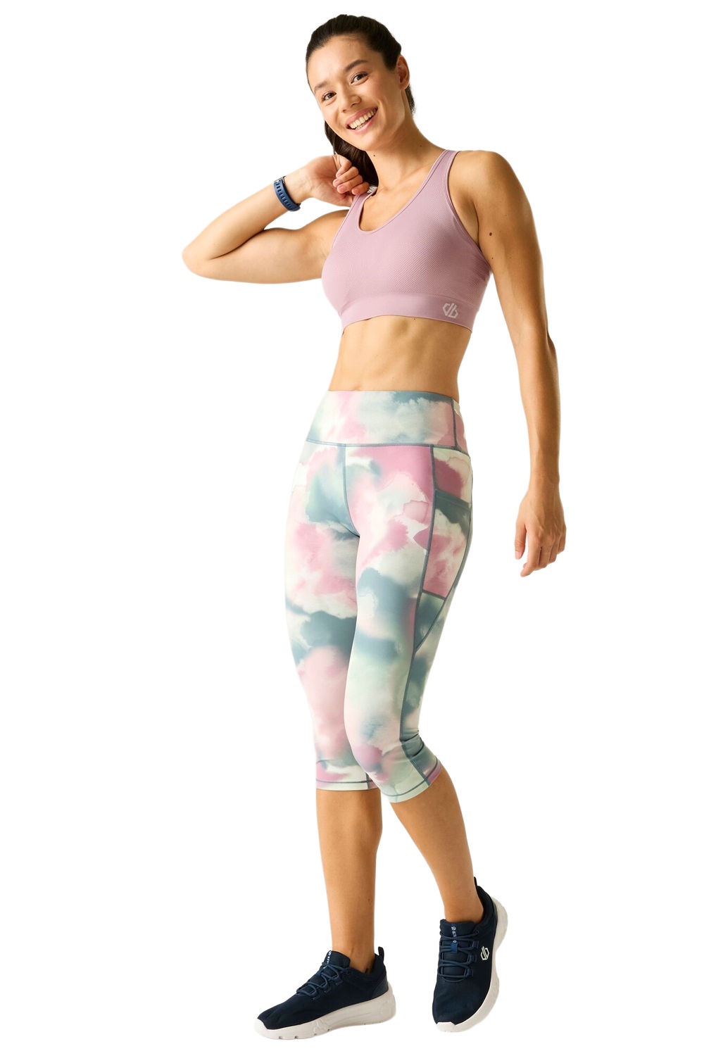 Mauve React Sports Bra, Image 1 of 5