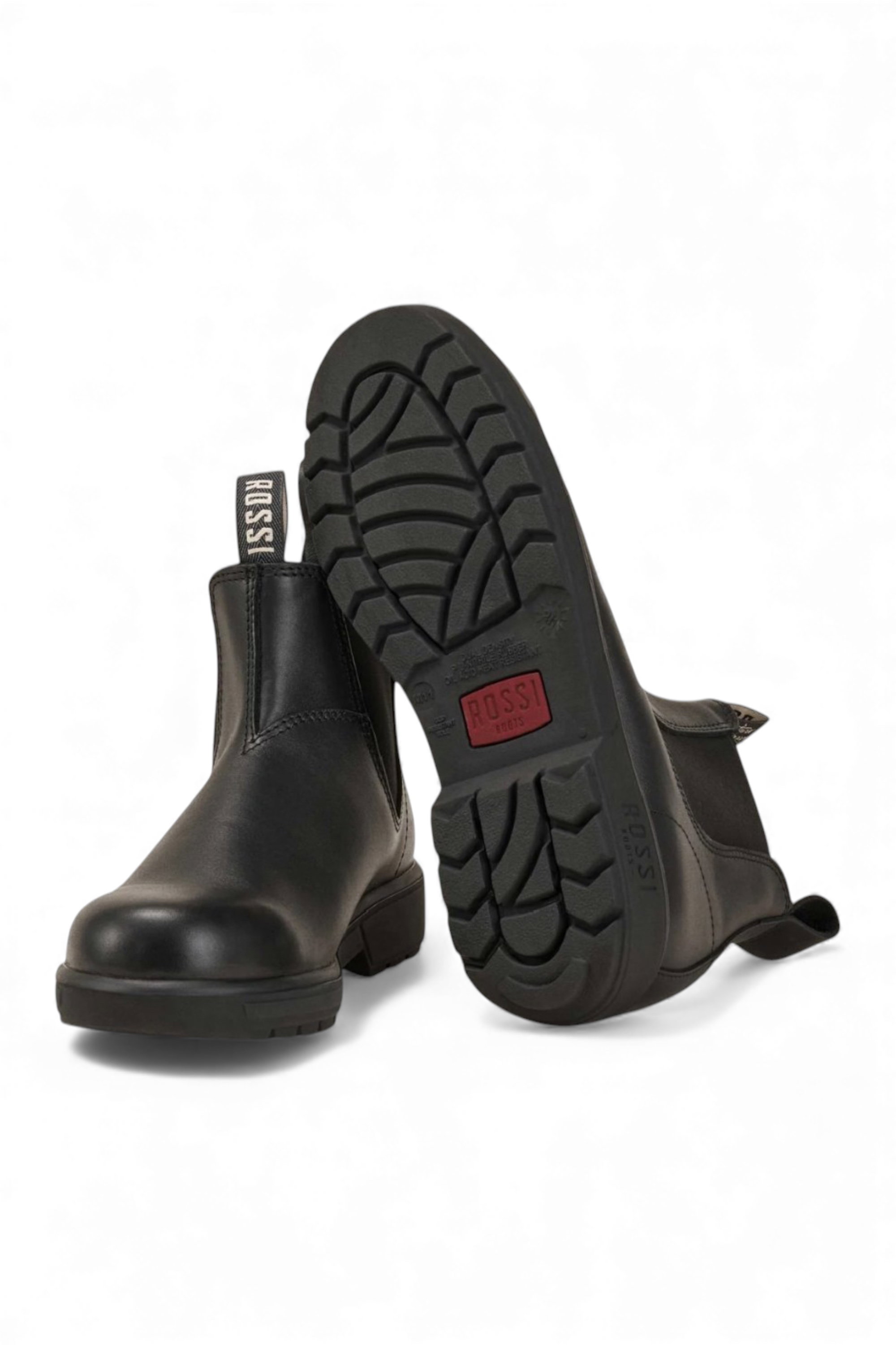 Black Endura 301 Leather Chelsea Boots, Image 3 of 5