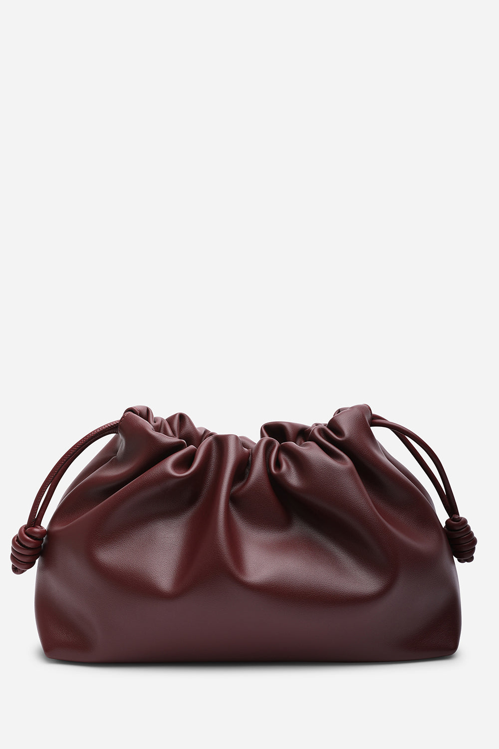 Maroon Where's That From Maroon Auric Drawstring Shoulder Bag, Image 3 of 8