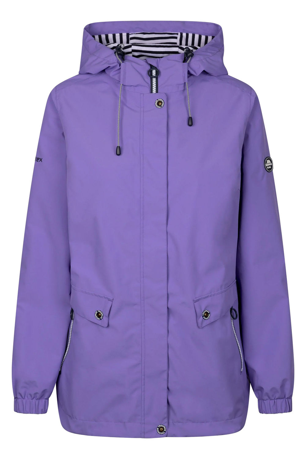 Lilac Flourish Waterproof Jacket, Image 1 of 4