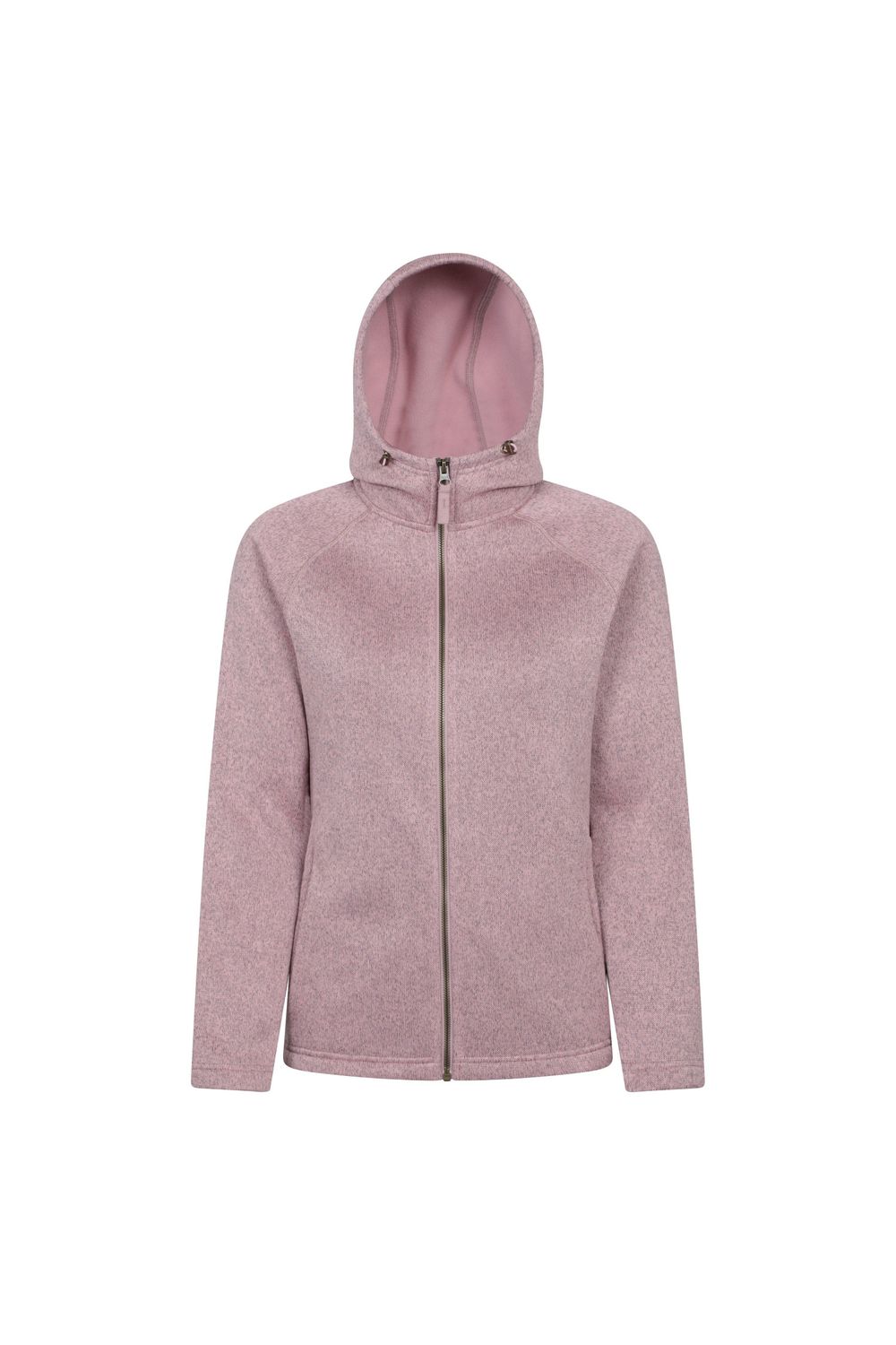 Light Pink Nevis Full Zip Hoodie, Image 1 of 3