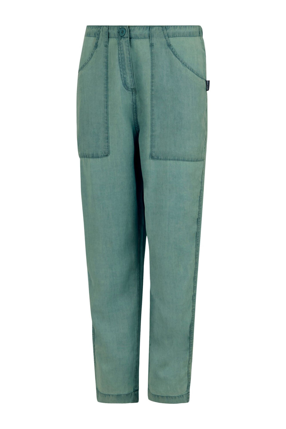 Olive Shorebella Capri Trousers, Image 3 of 4