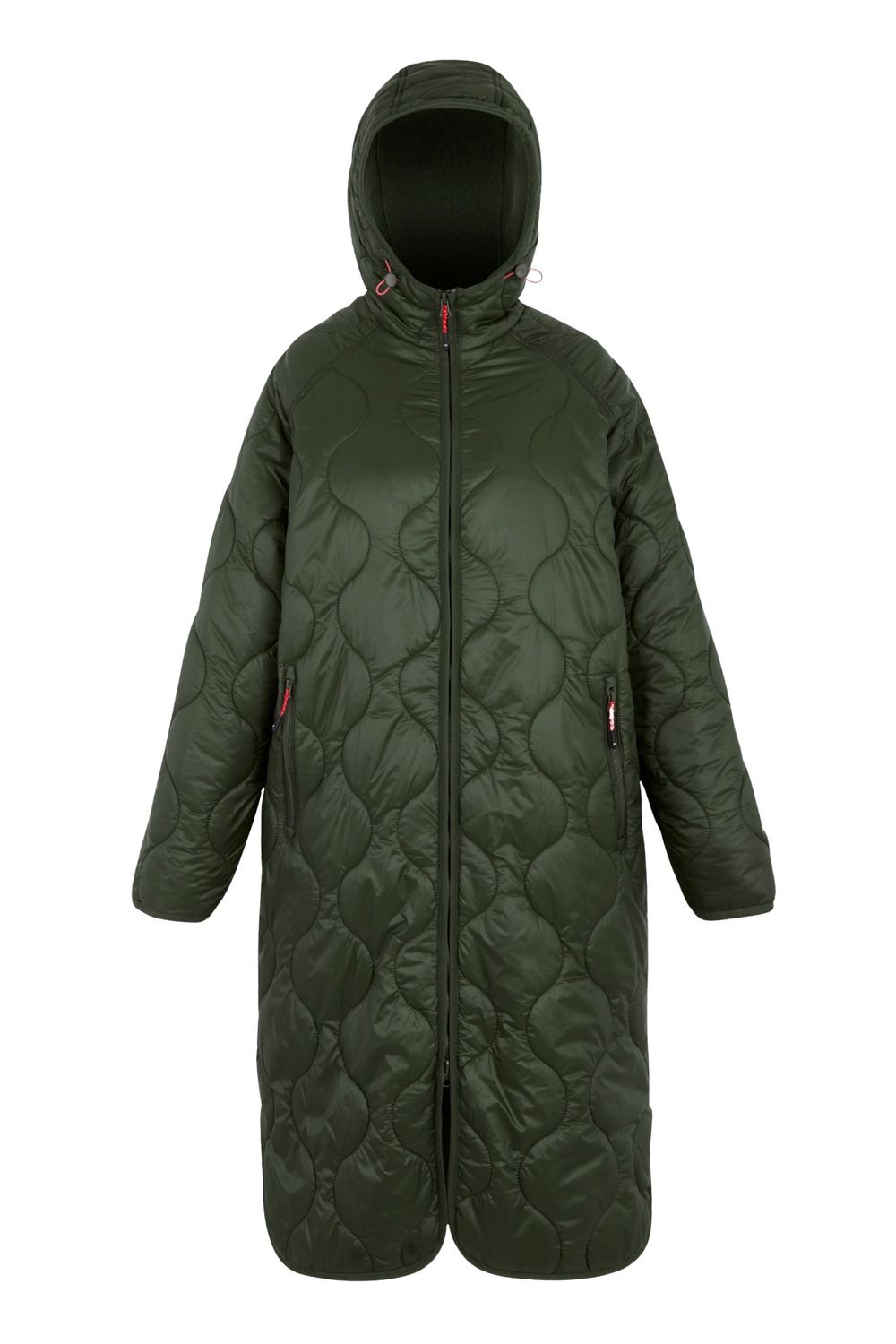 Khaki Triea Quilted Jacket, Image 1 of 5
