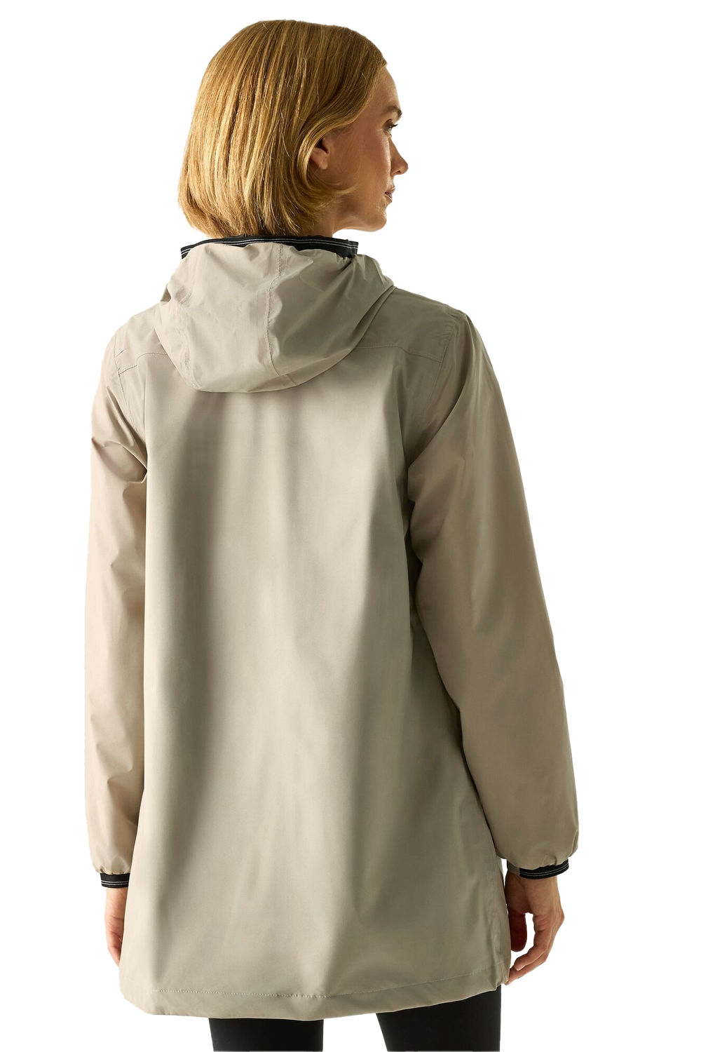 Ecru Regatta Ecru Lenika Waterproof Jacket, Image 5 of 5