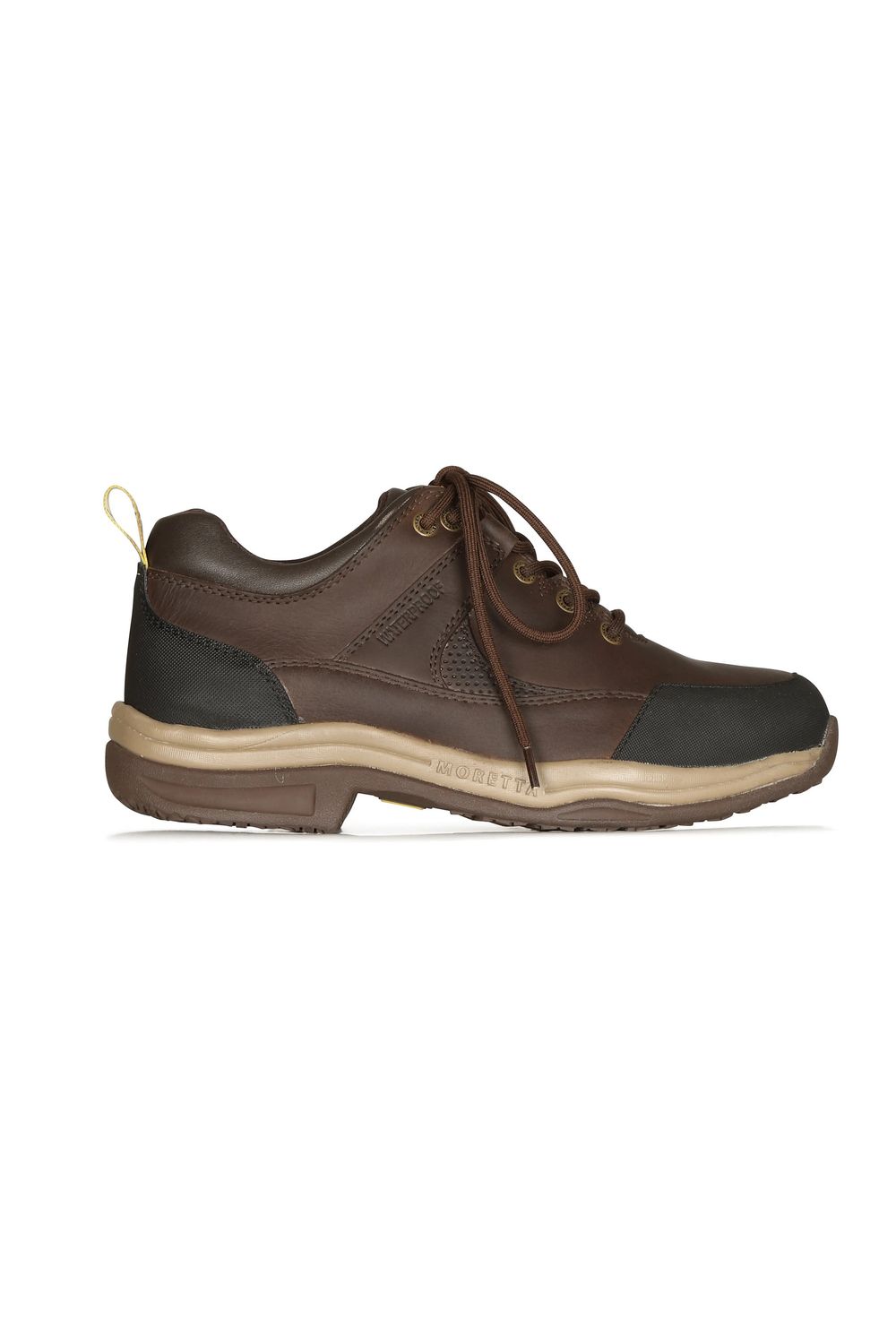 Brown Norvara XGRIP Buffalo Leather Trainers, Image 3 of 4
