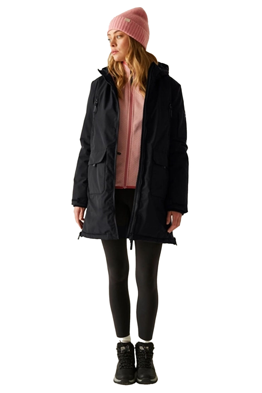 Black Gwynn Insulated Waterproof Jacket, Image 6 of 6