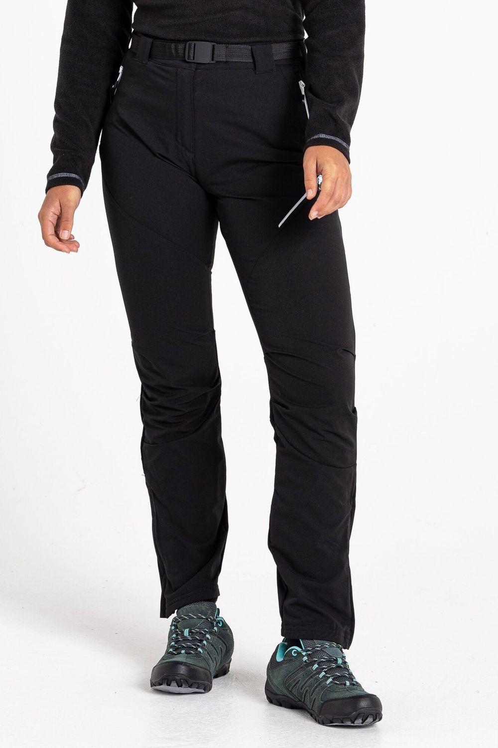 Black Melodic Pro Stretch Hiking Trousers, Image 3 of 8