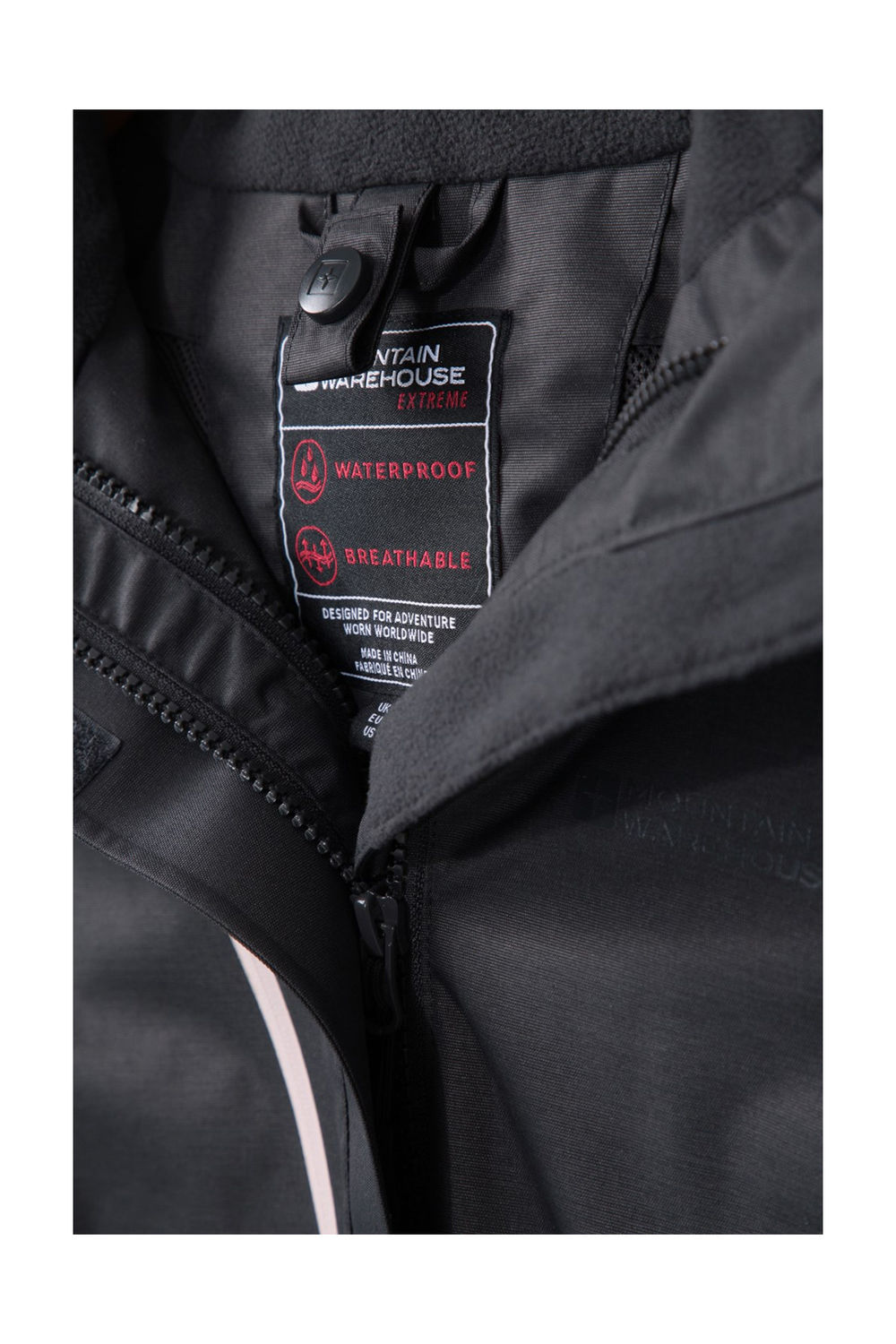 Black Bracken Melange 3 in 1 Jacket, Image 6 of 6